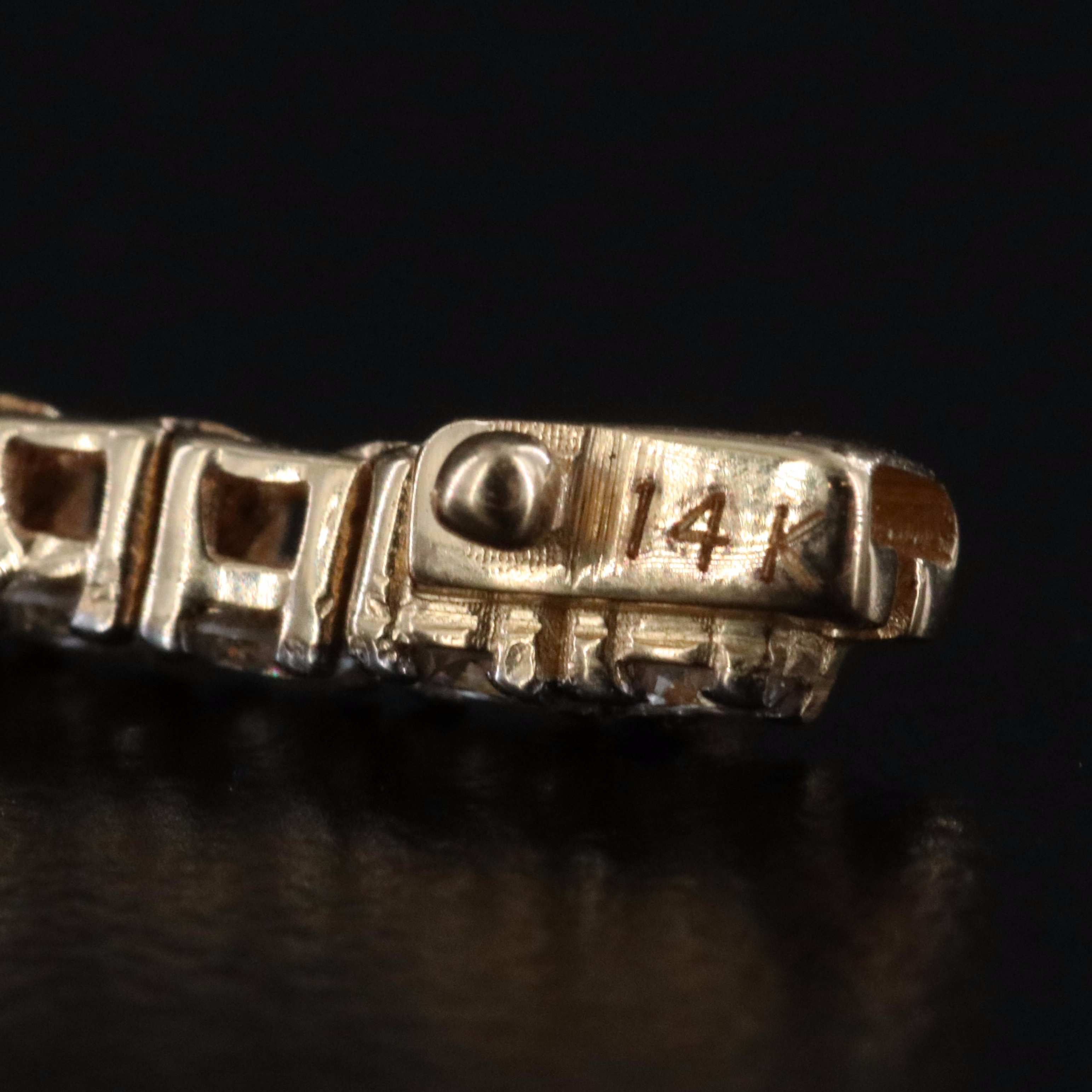14K 2.56 CTW Diamond Line Bracelet