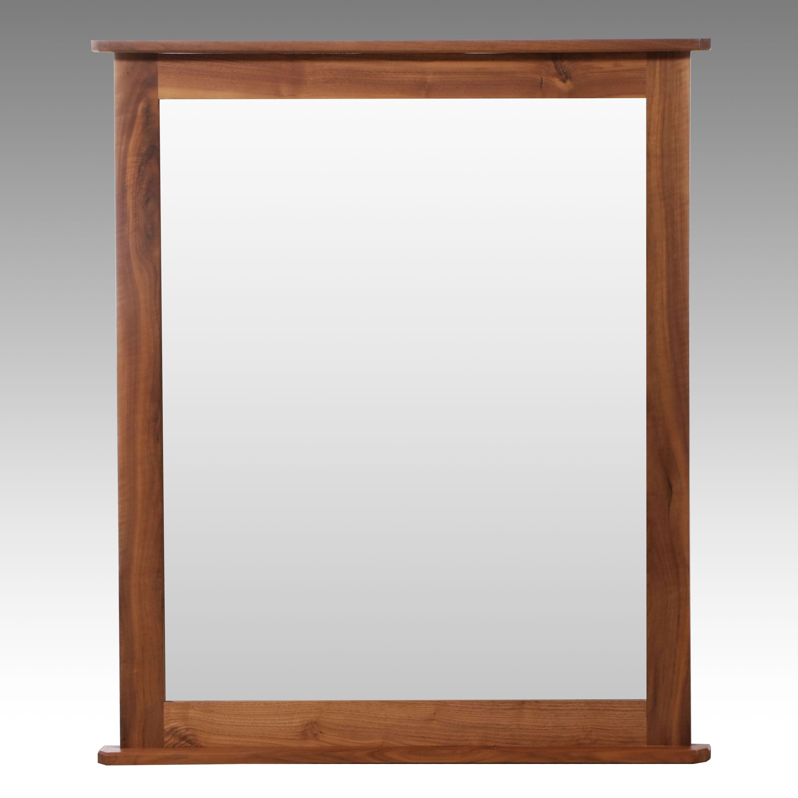Ohio Artisan Handcrafted Walnut Wall Mirror