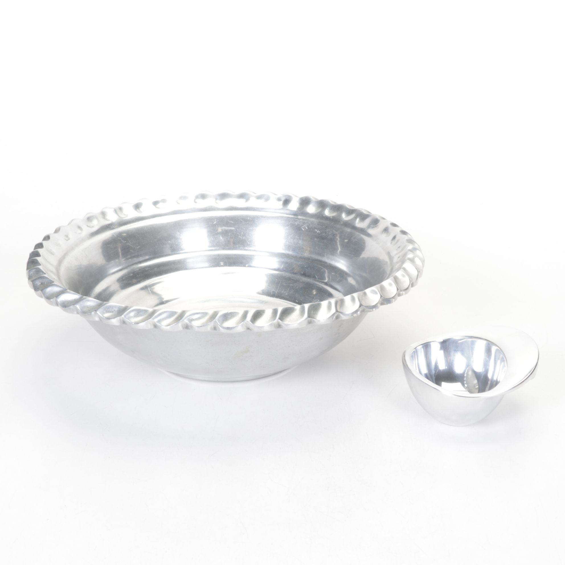 Nambe, Mariposa, and GotPewter Metal Serveware