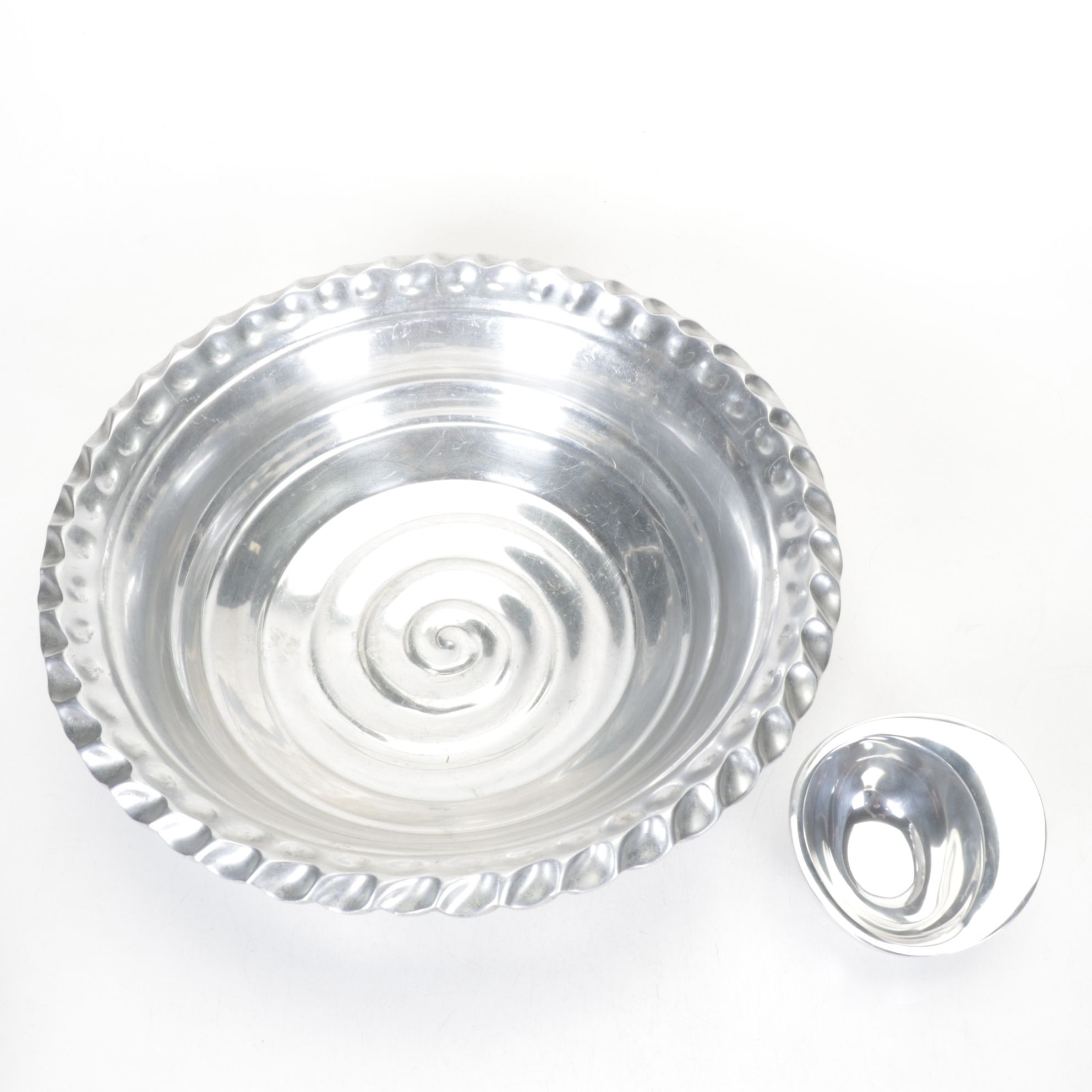 Nambe, Mariposa, and GotPewter Metal Serveware