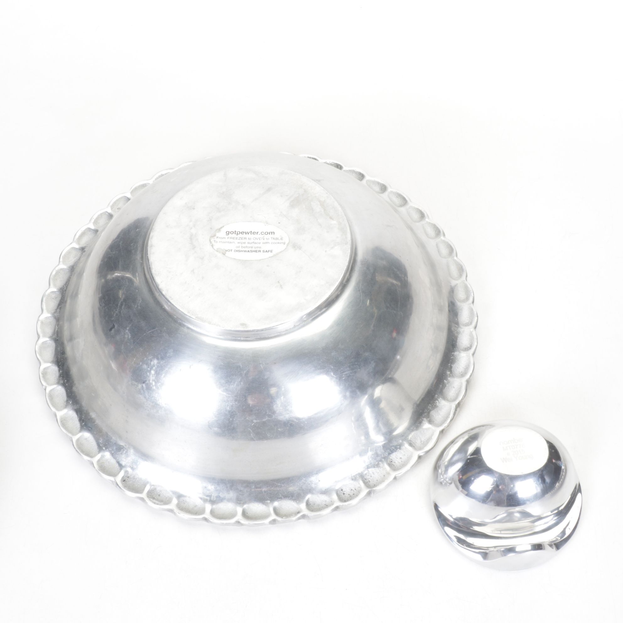 Nambe, Mariposa, and GotPewter Metal Serveware