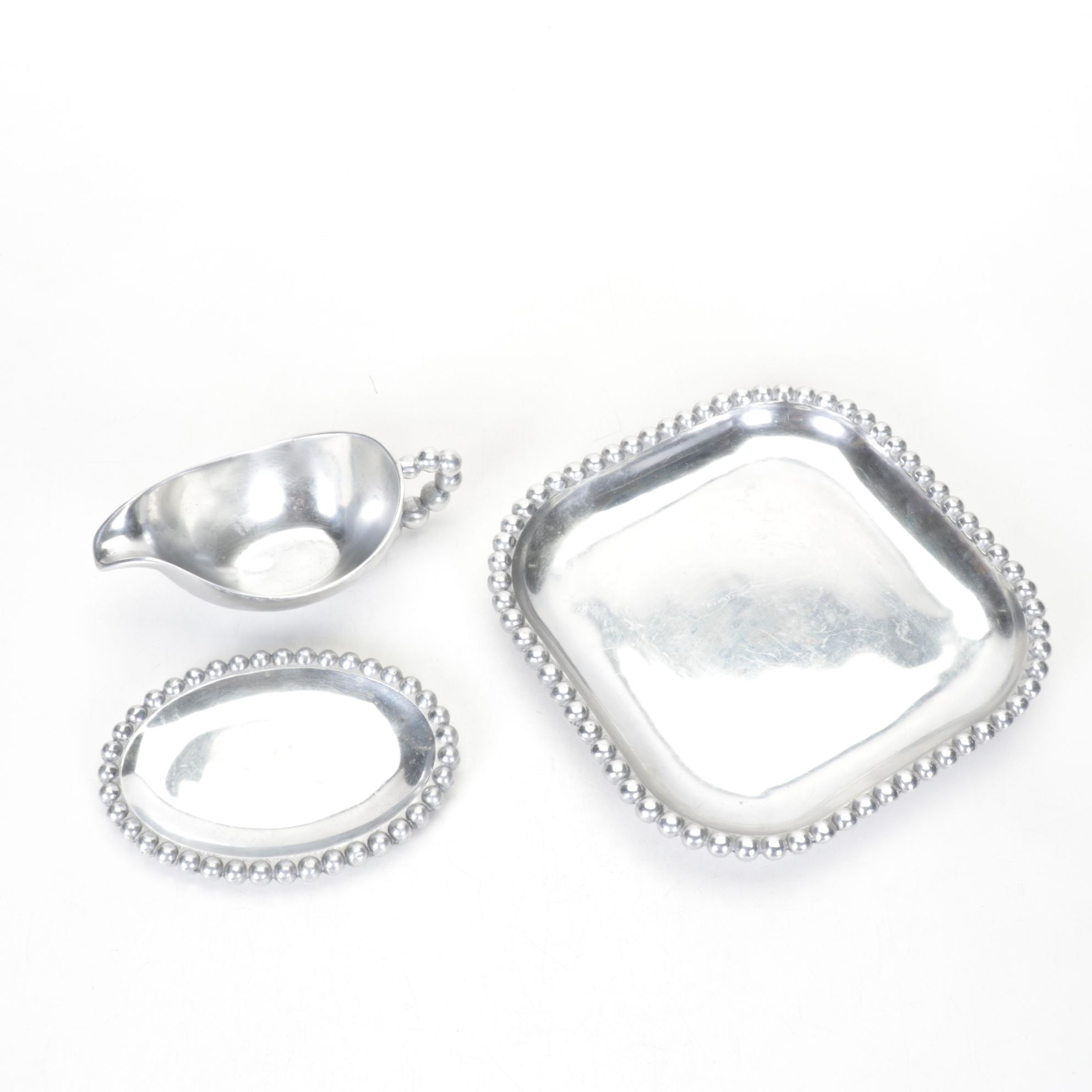 Nambe, Mariposa, and GotPewter Metal Serveware