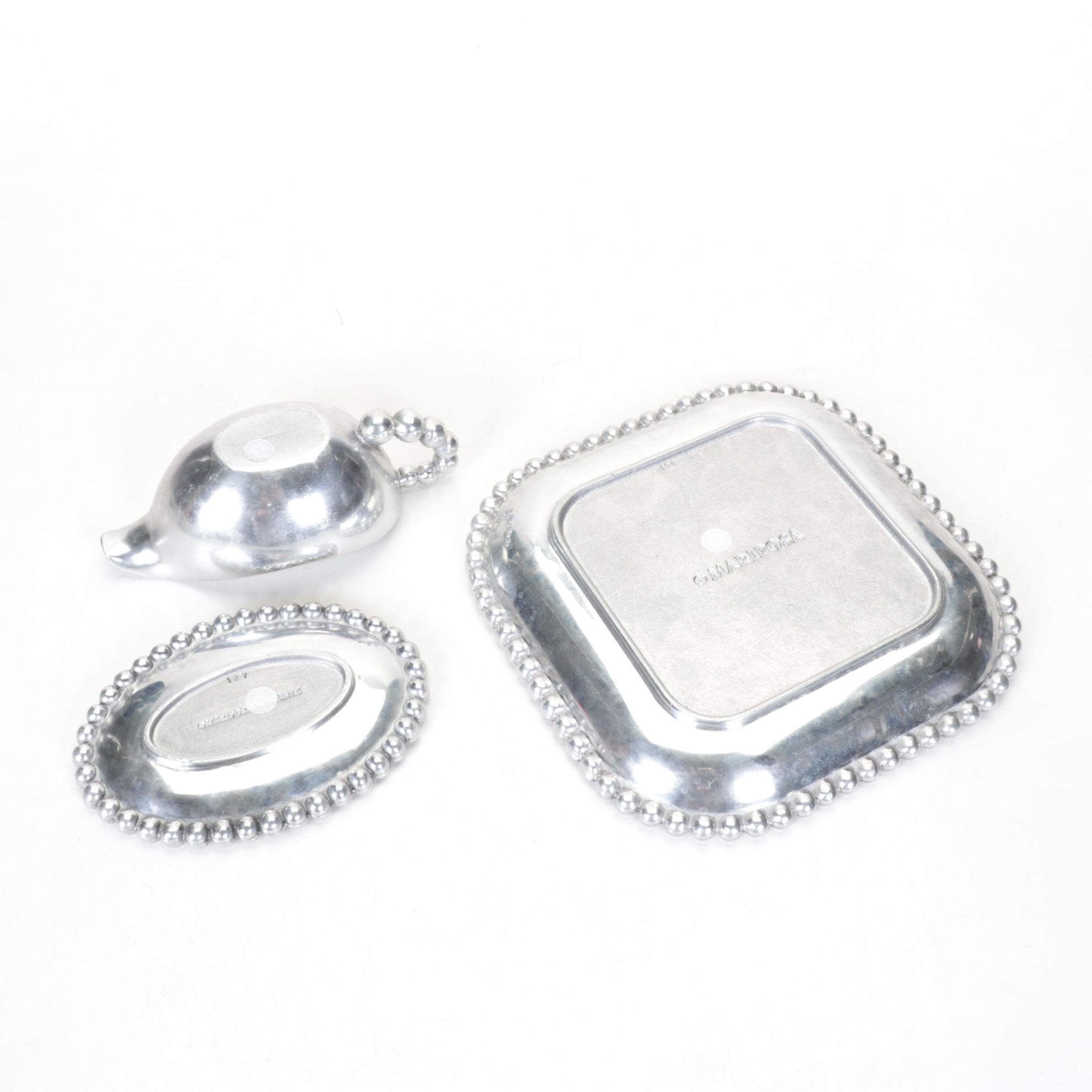 Nambe, Mariposa, and GotPewter Metal Serveware