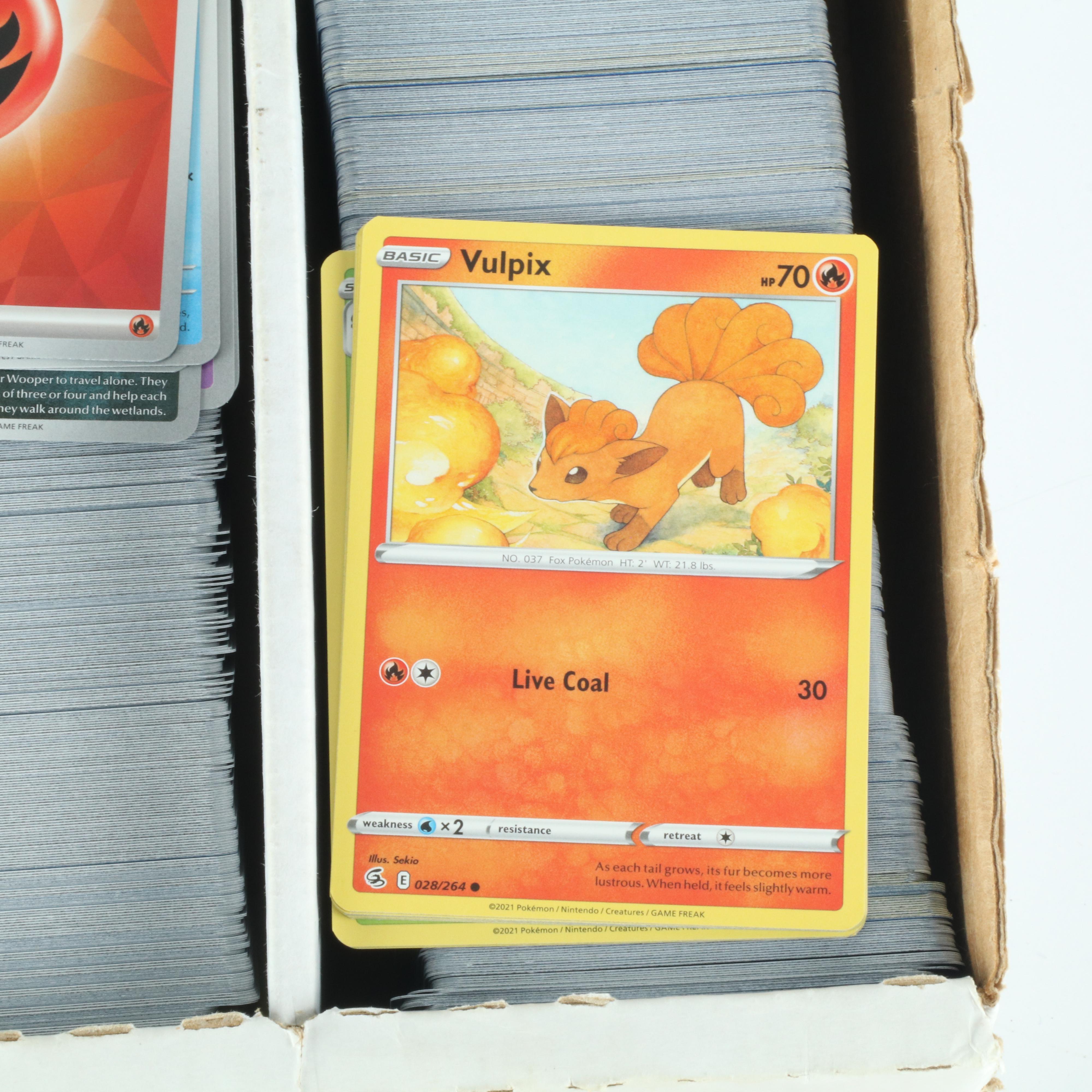Approximately 3,000 Pokémon Trading Cards, 2020s