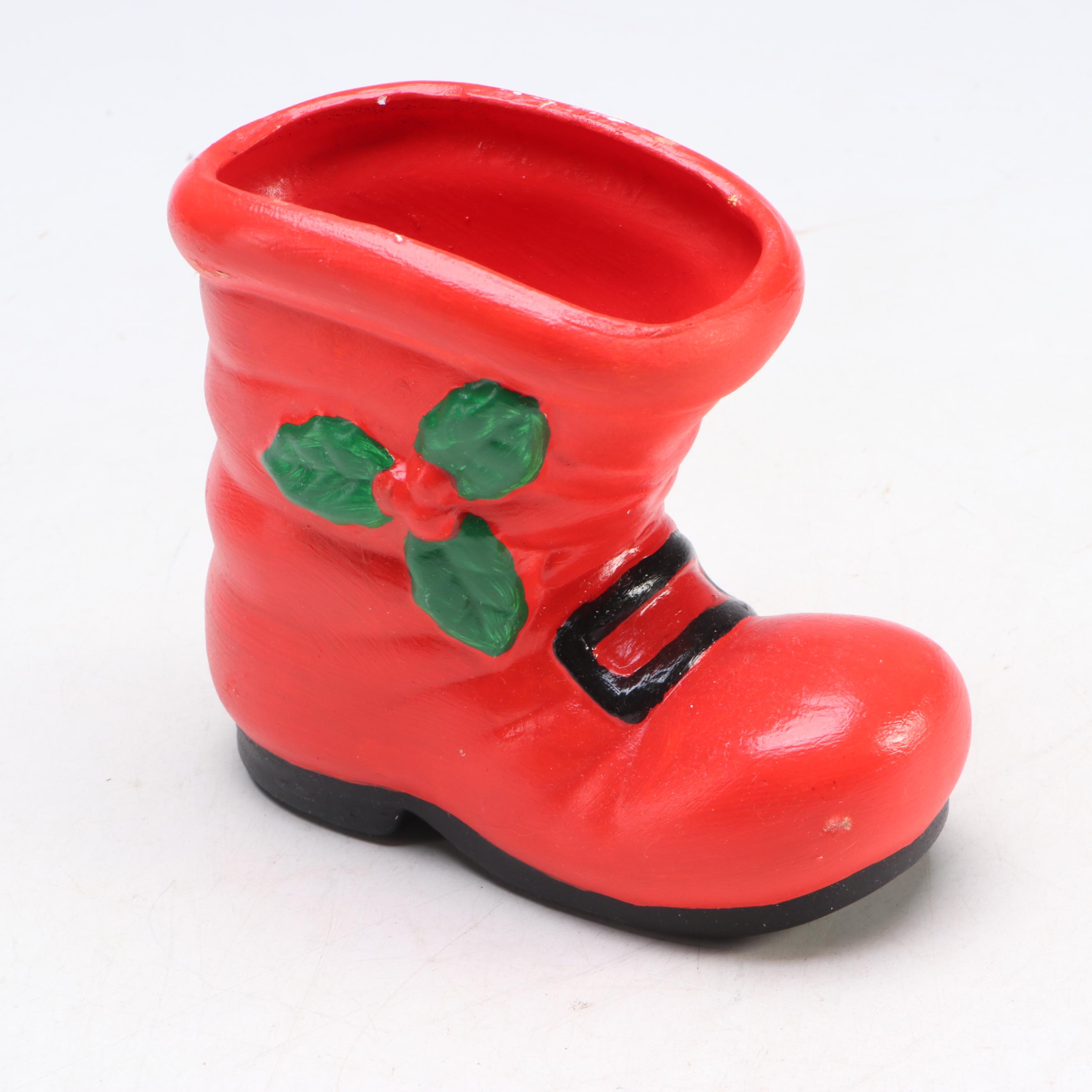 Gurley Novelty Co. "Young Rudolph" Candles with More Vintage Christmas Décor