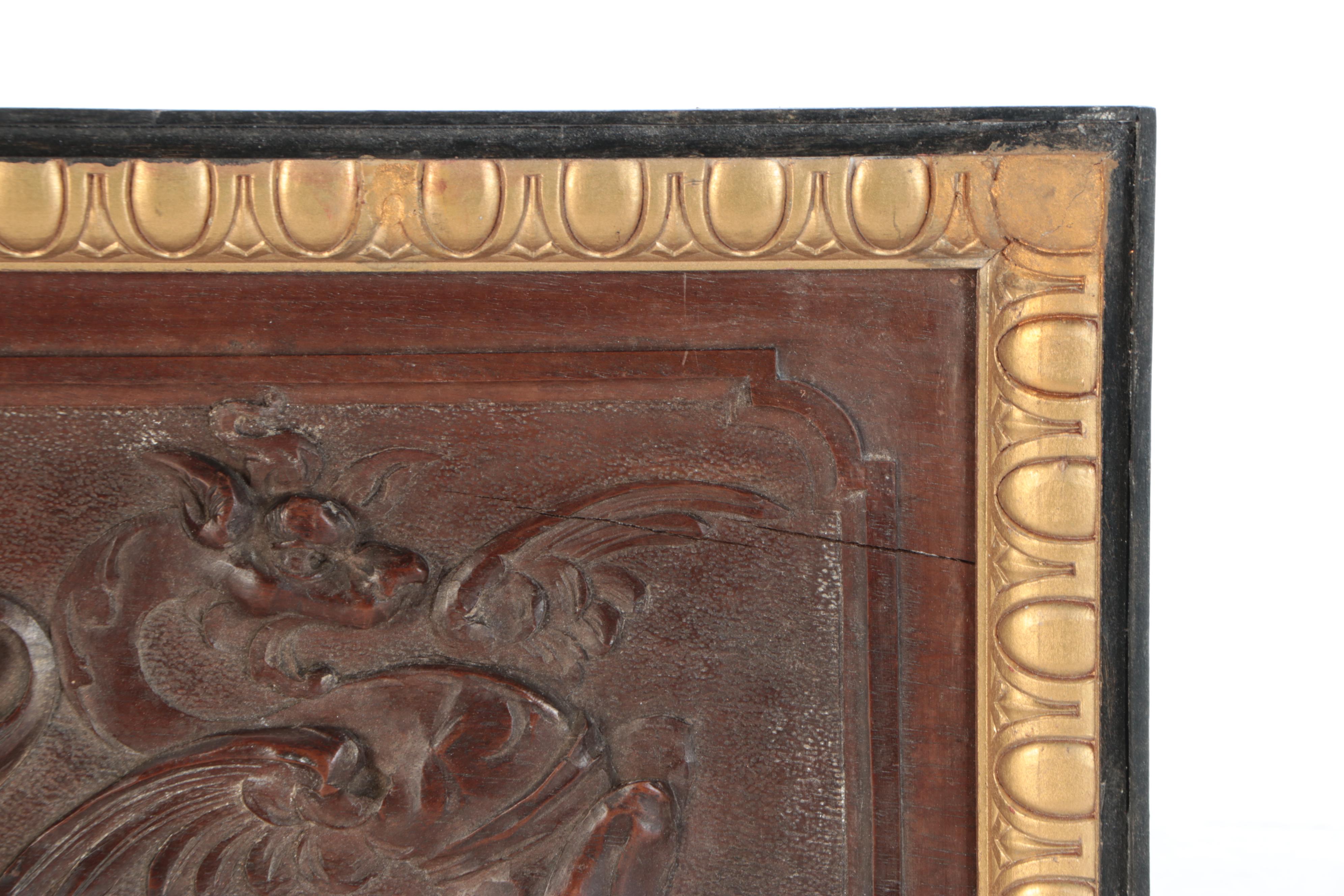 Pair of Renaissance Revival Style Patinated High Relief Panels