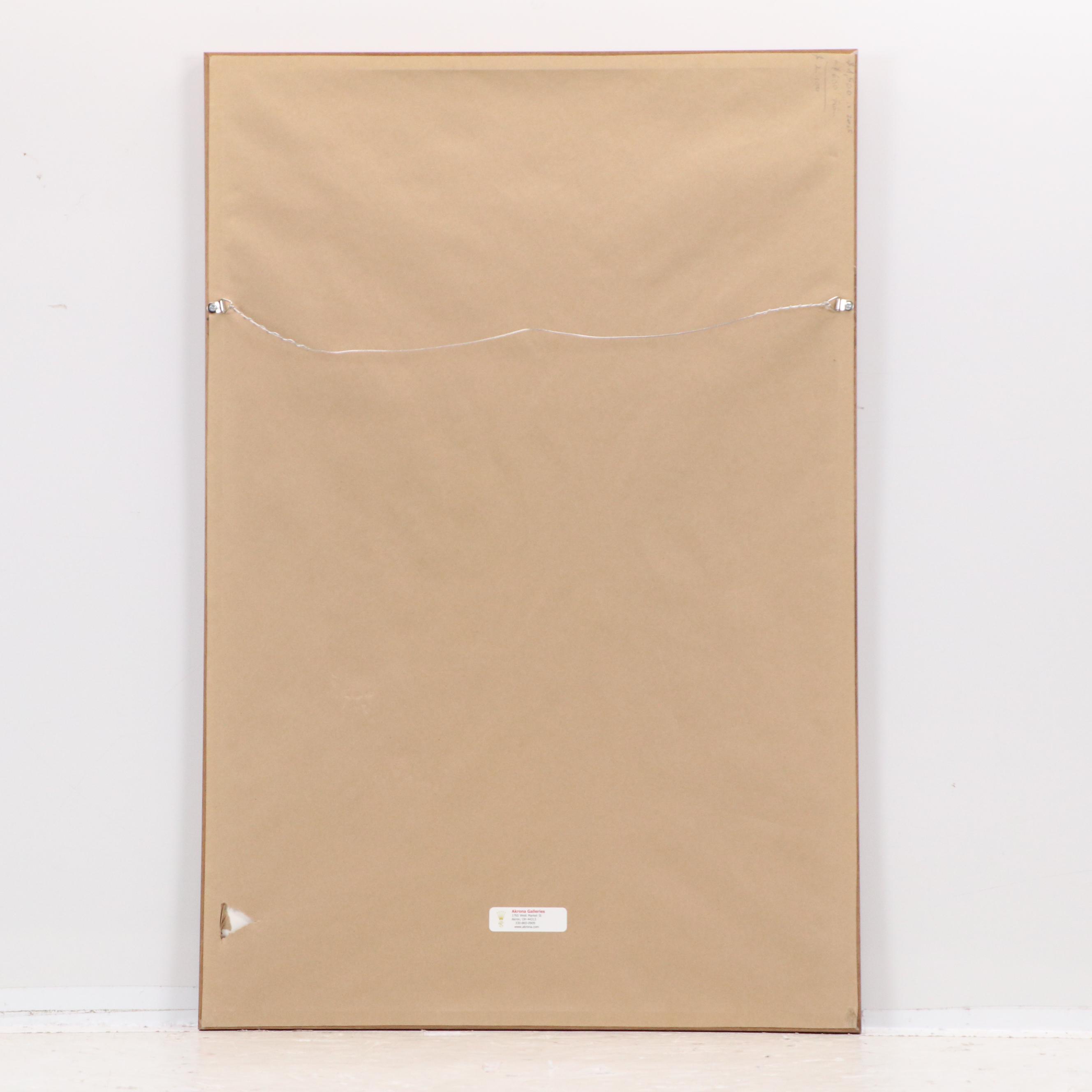 After Marc Chagall Lithograph Exhibition Poster "Hommage A Chagall," 1967