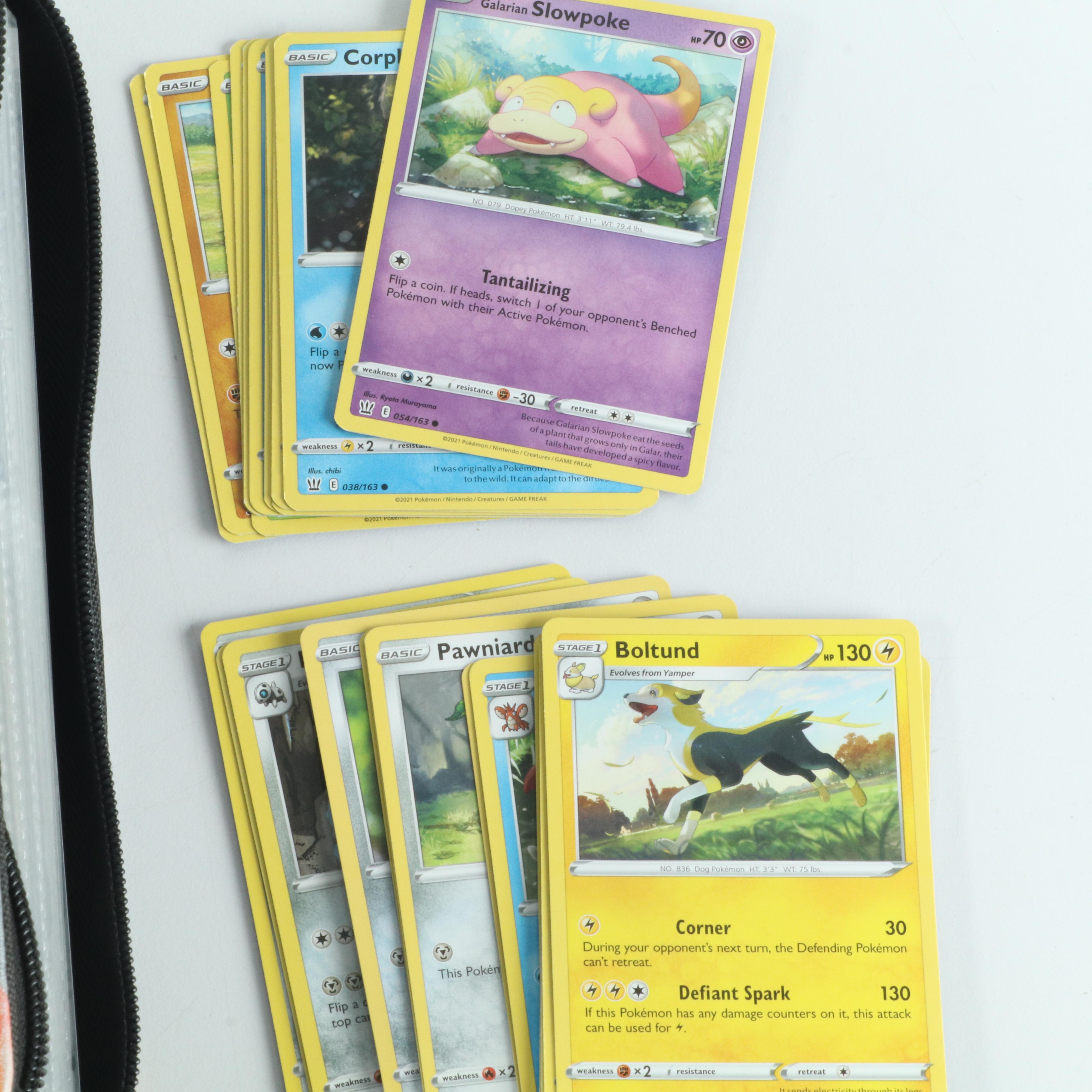 Collection of Over 2,500 Pokémon Trading Cards, 1990s to 2020s