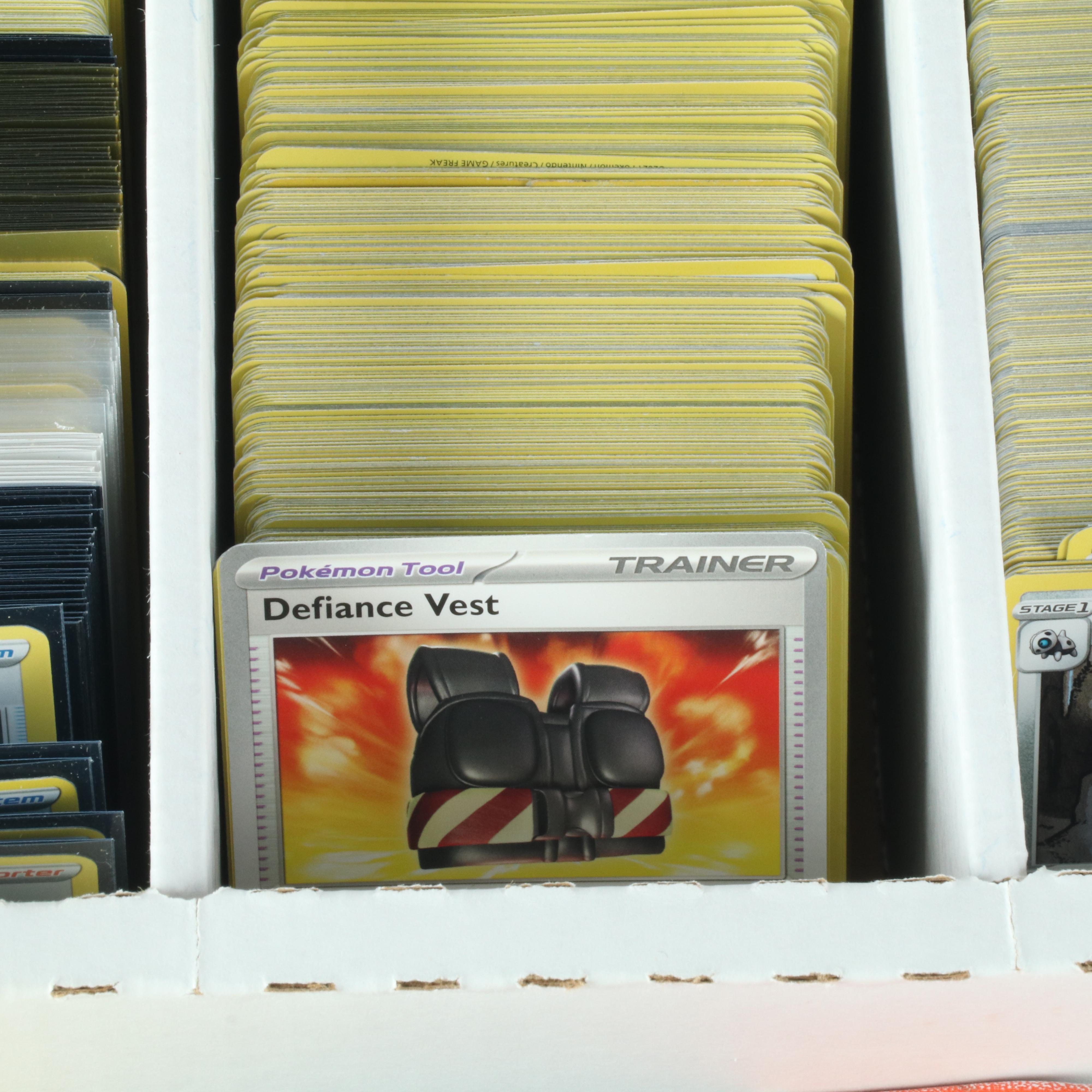 Collection of Over 2,500 Pokémon Trading Cards, 1990s to 2020s