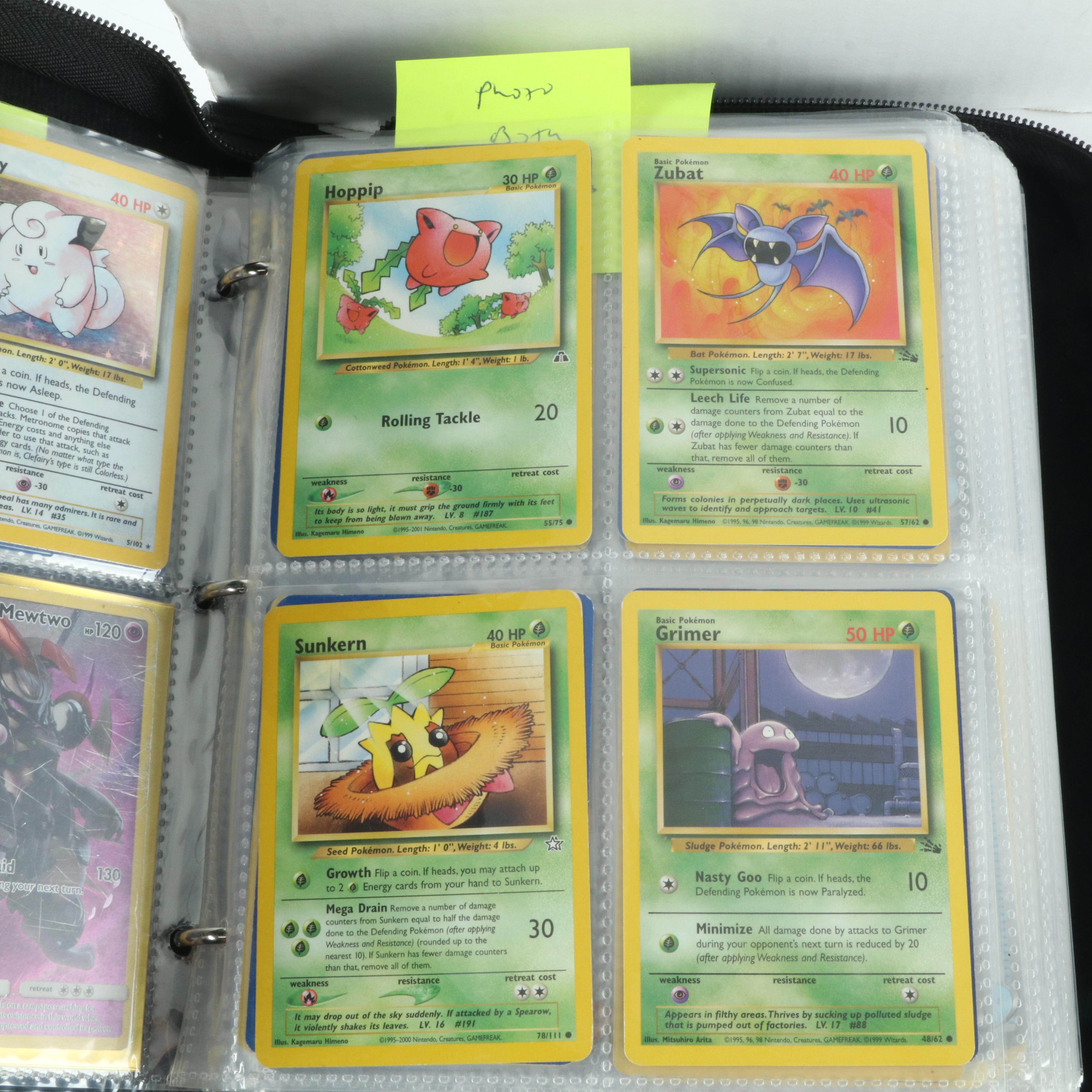 Collection of Over 2,500 Pokémon Trading Cards, 1990s to 2020s