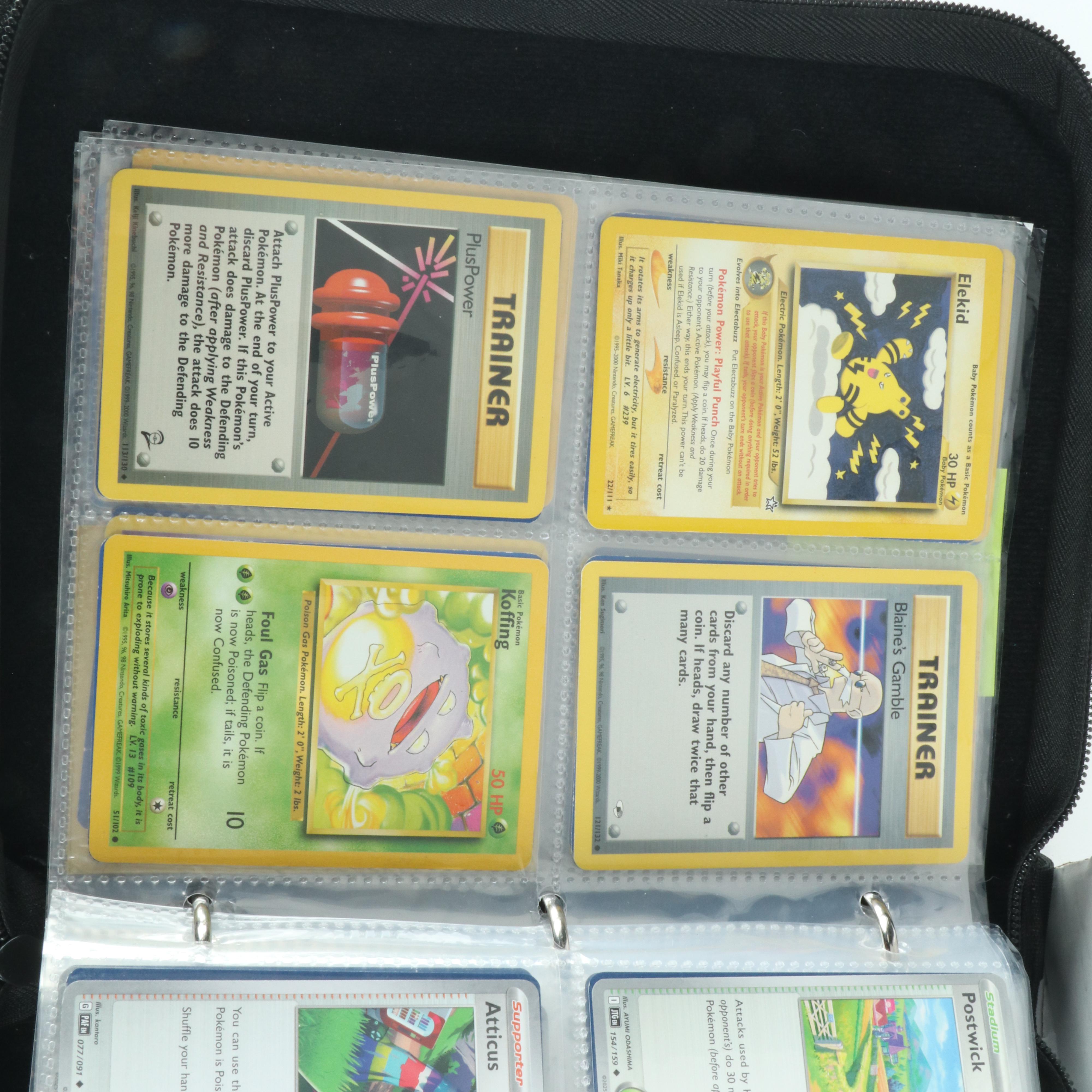 Collection of Over 2,500 Pokémon Trading Cards, 1990s to 2020s