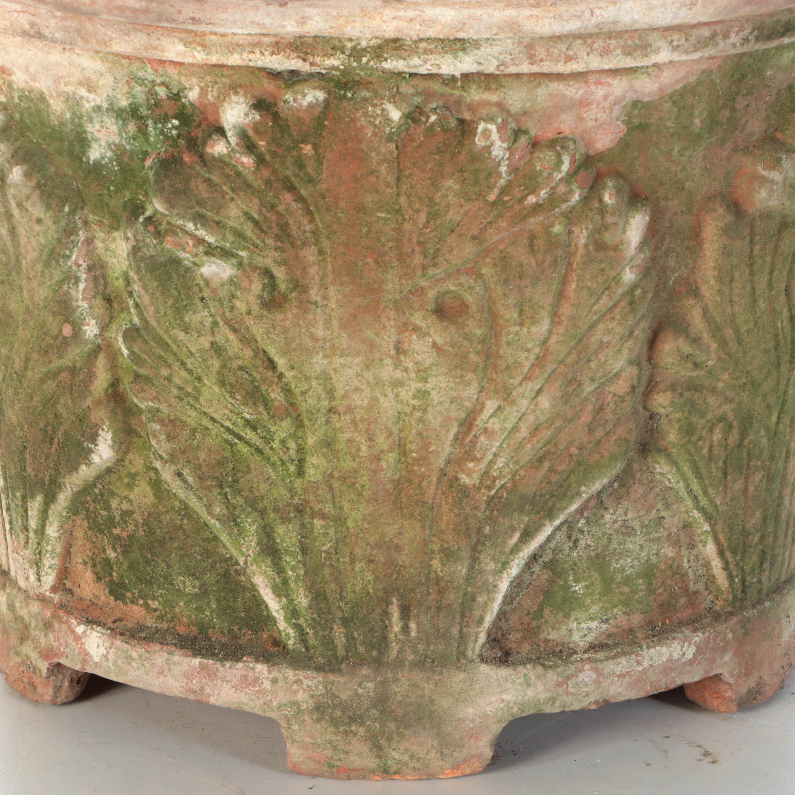 Neoclassical Style Terracotta Planter