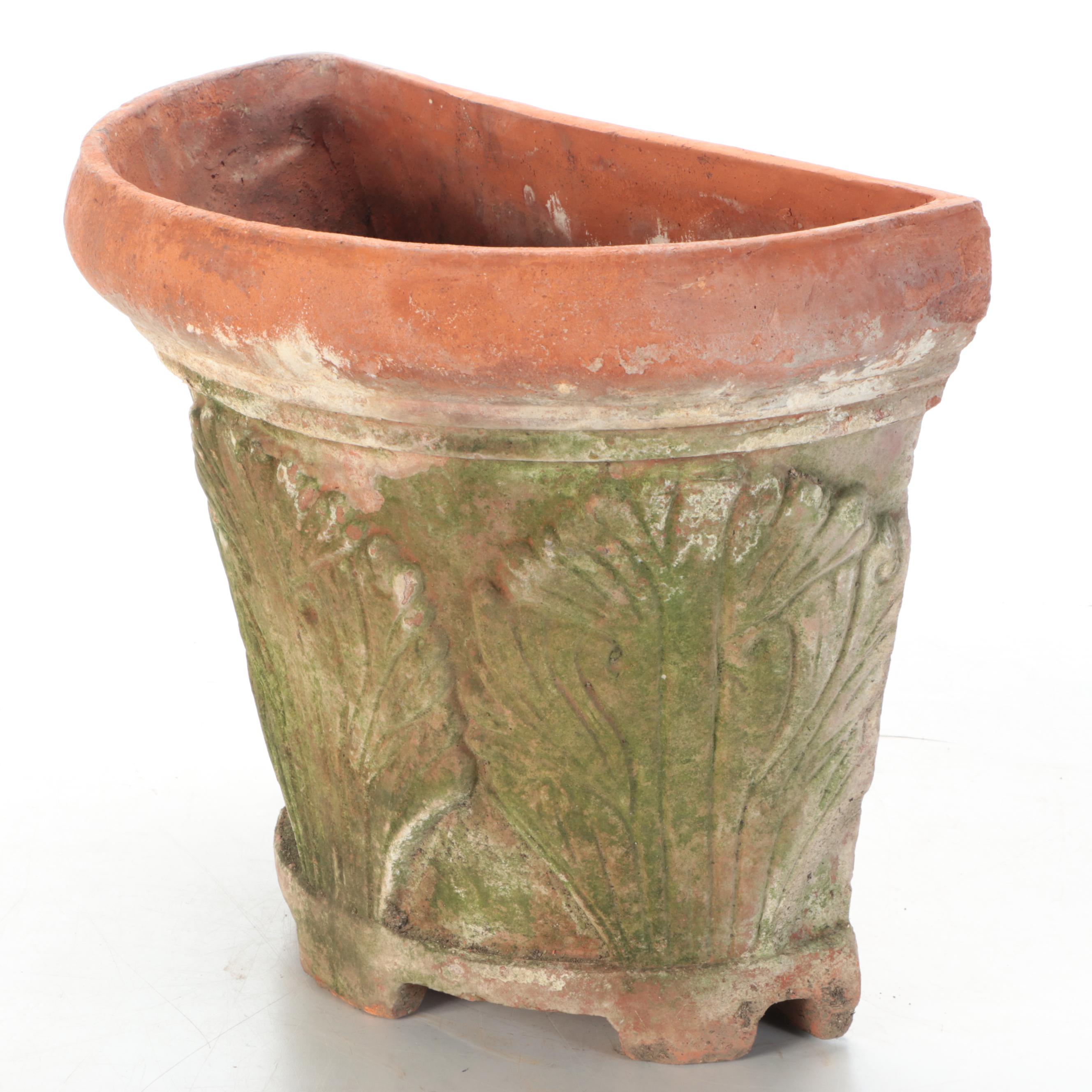Neoclassical Style Terracotta Planter