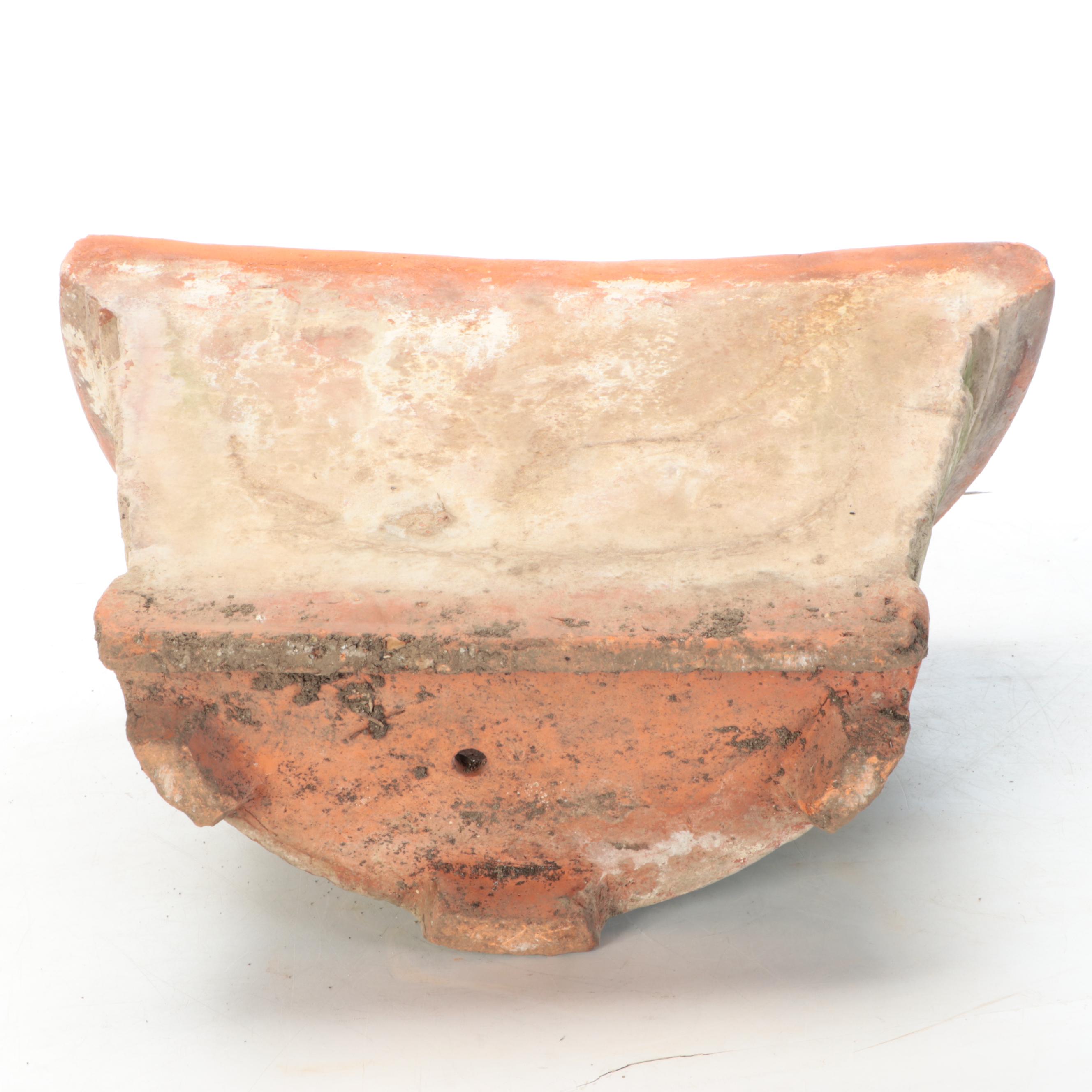 Neoclassical Style Terracotta Planter