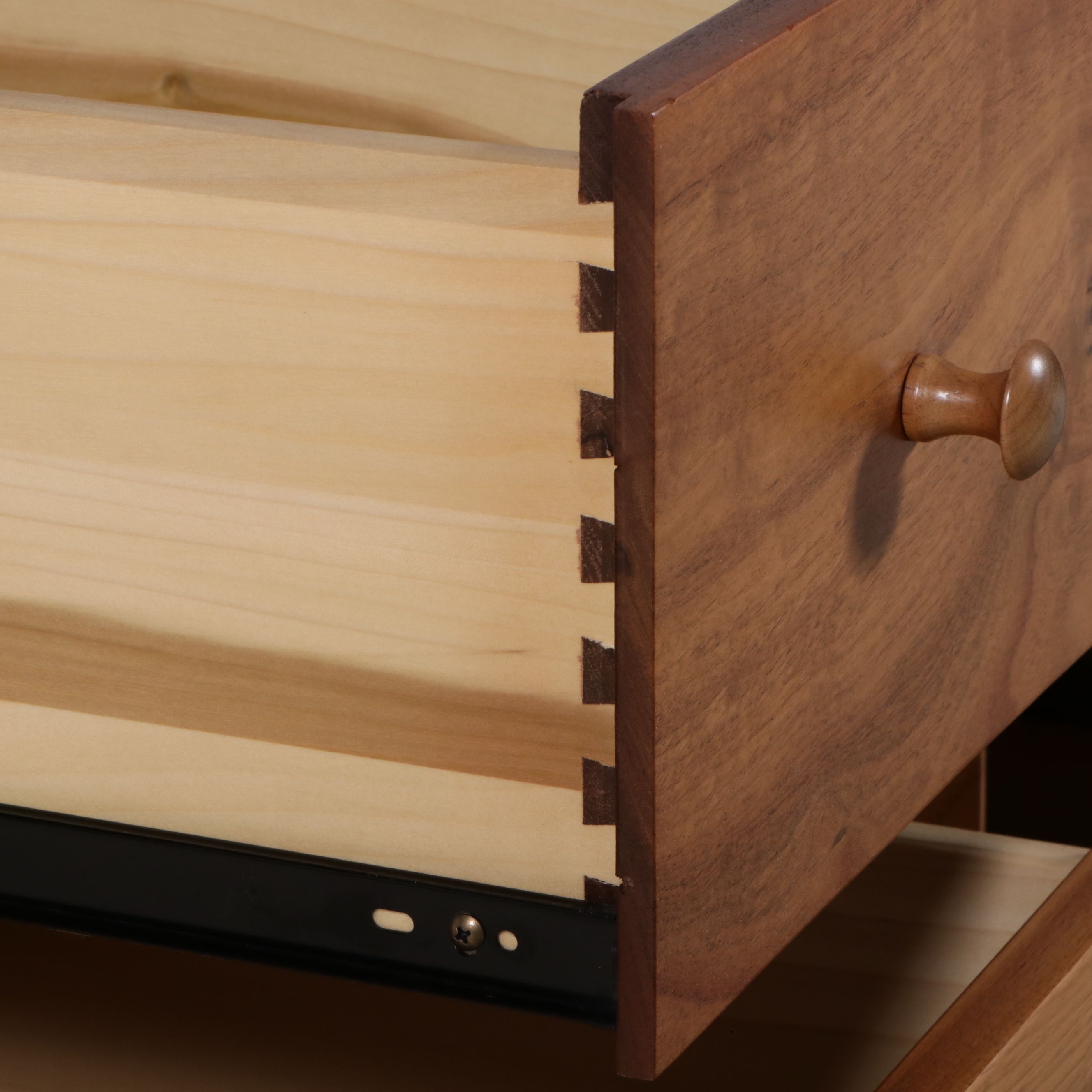 Ohio Hardwood Furniture Craftsman Style Handcrafted Wood Media Cabinet