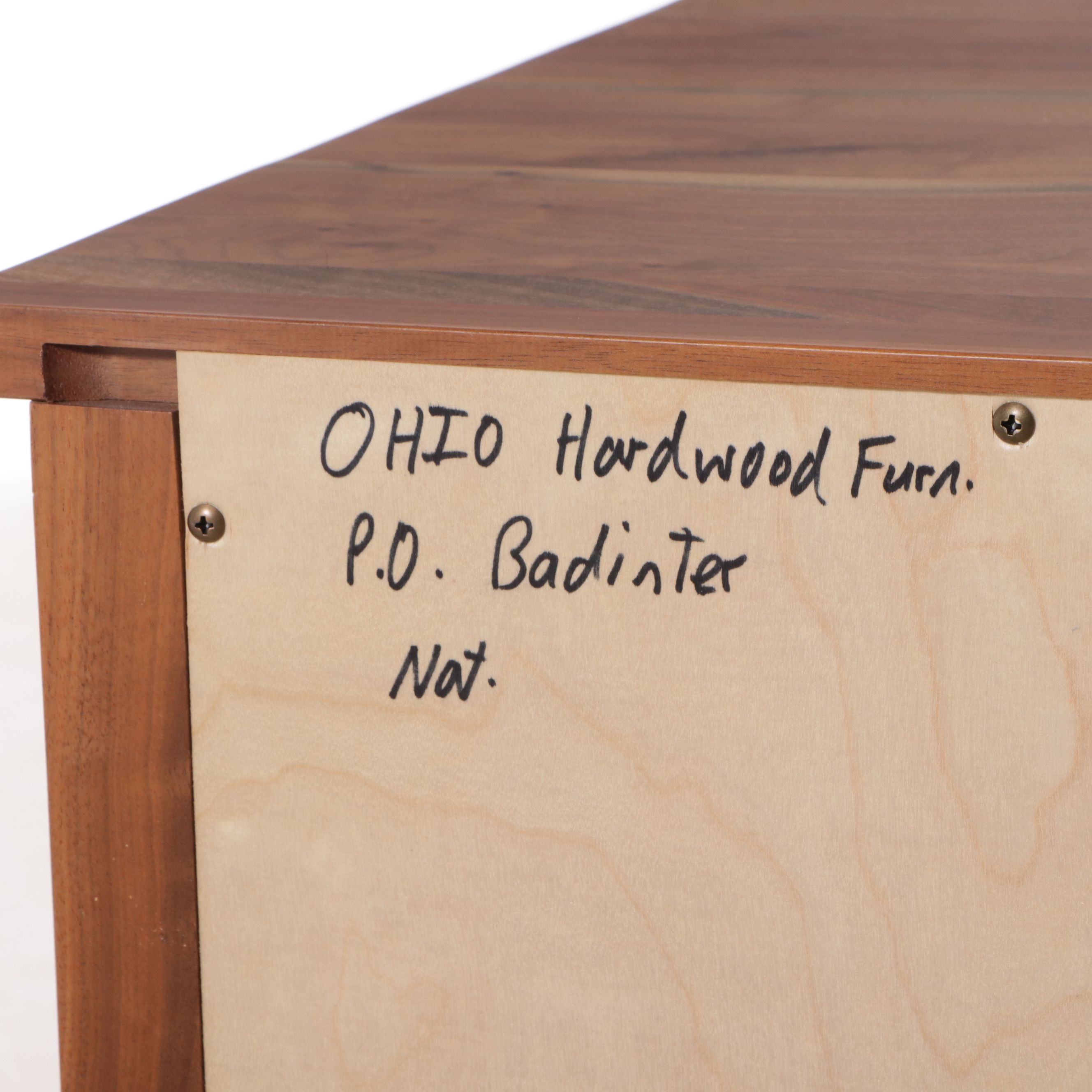 Ohio Hardwood Furniture Craftsman Style Handcrafted Wood Media Cabinet