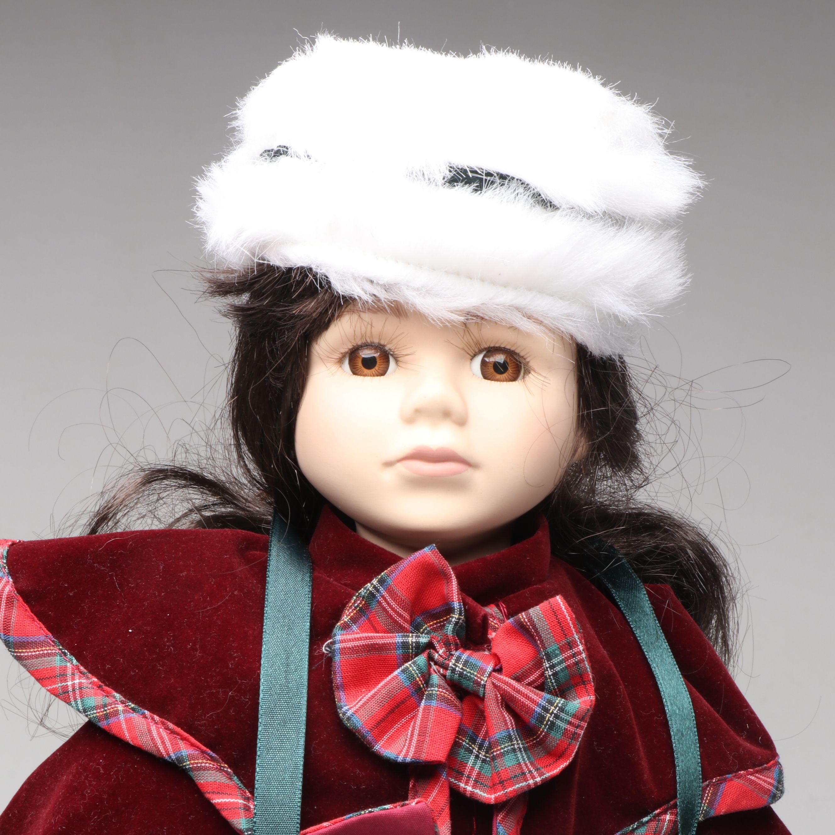 Promenade Collection "Diana" and Other Bisque Porcelain Dolls