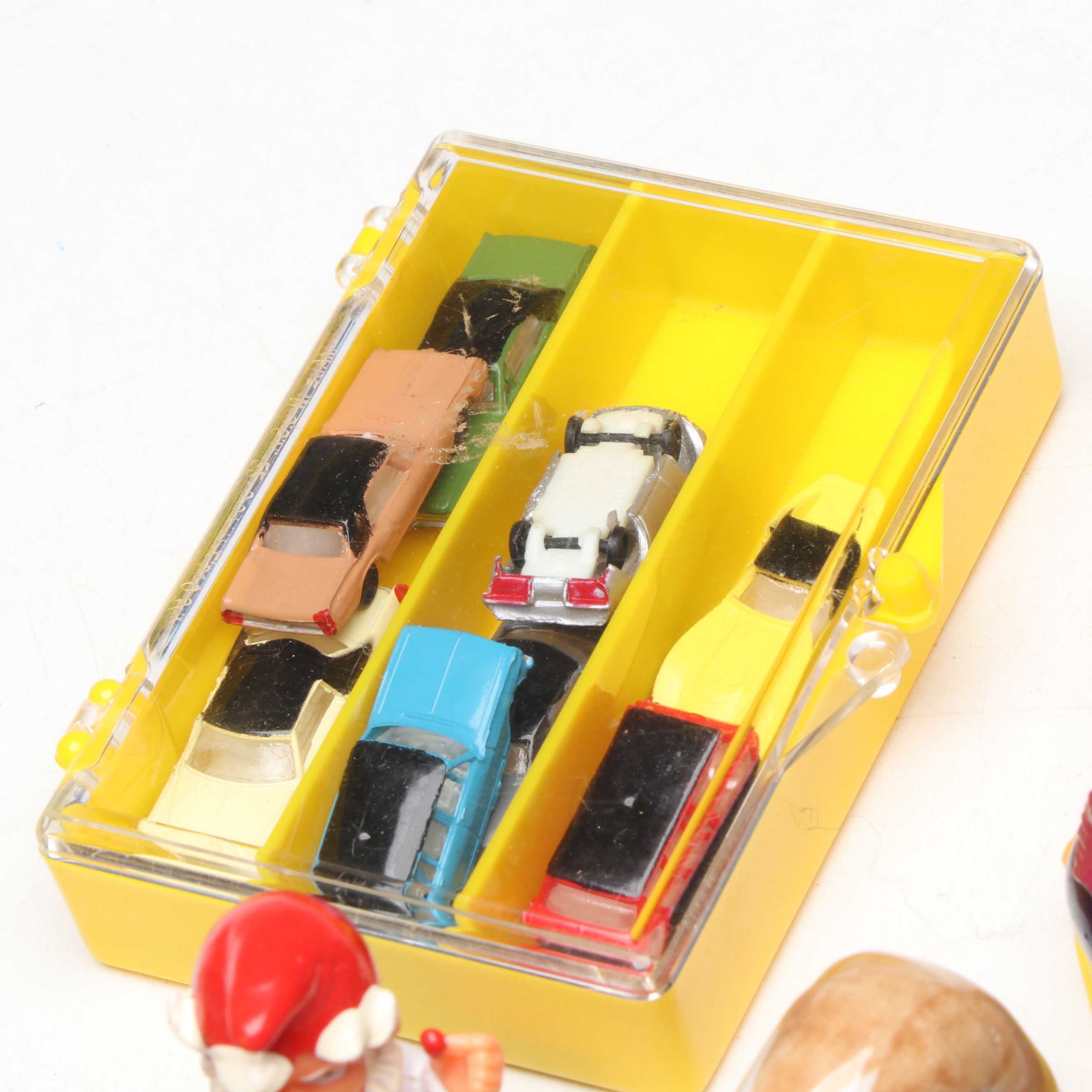 Vintage Ceramic Miniature Toby Jug with Other Figurines