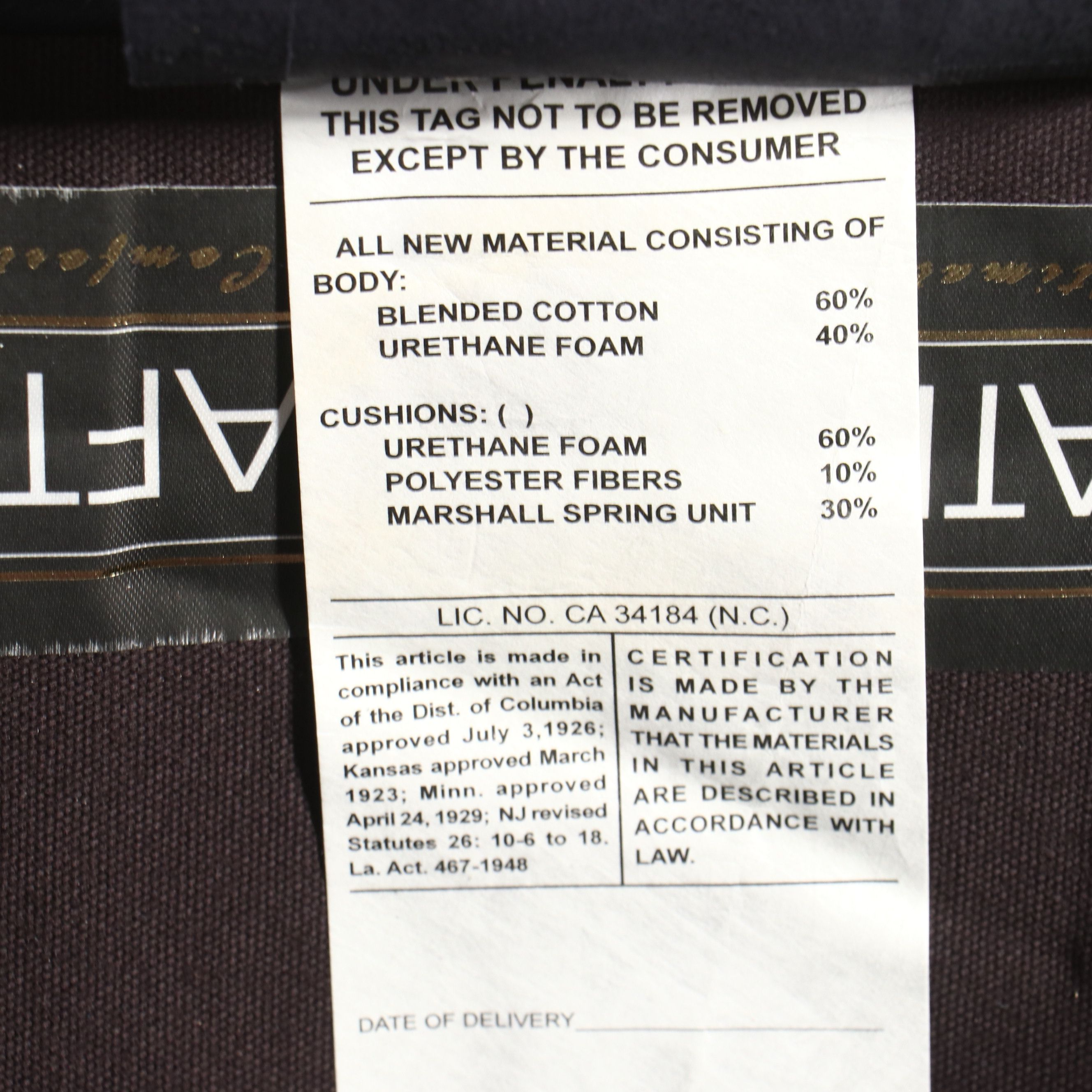 Leathercraft Quilted Leather Upholstered Recliner with Nailhead Trim