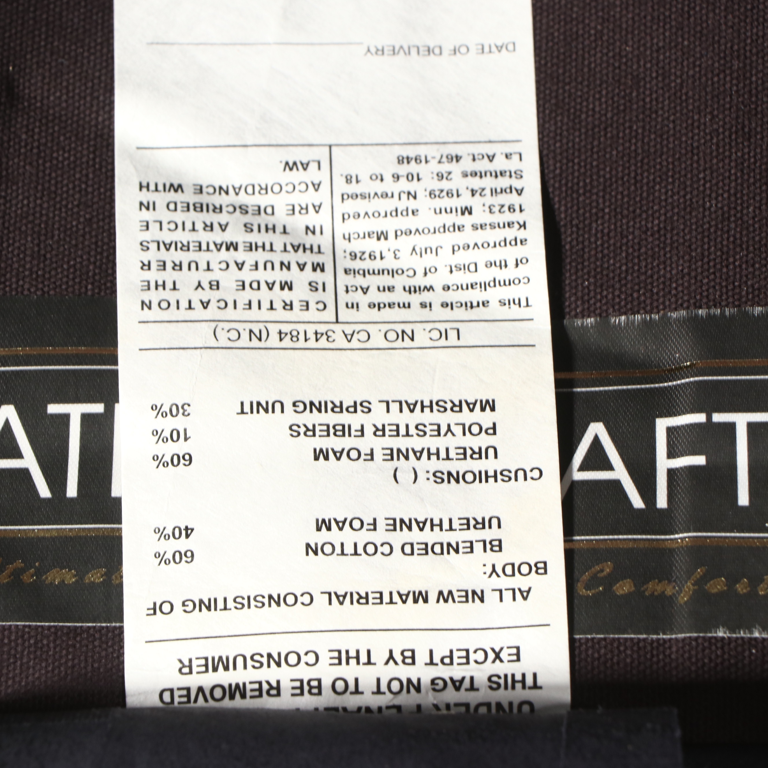 Leathercraft Quilted Leather Upholstered Recliner with Nailhead Trim