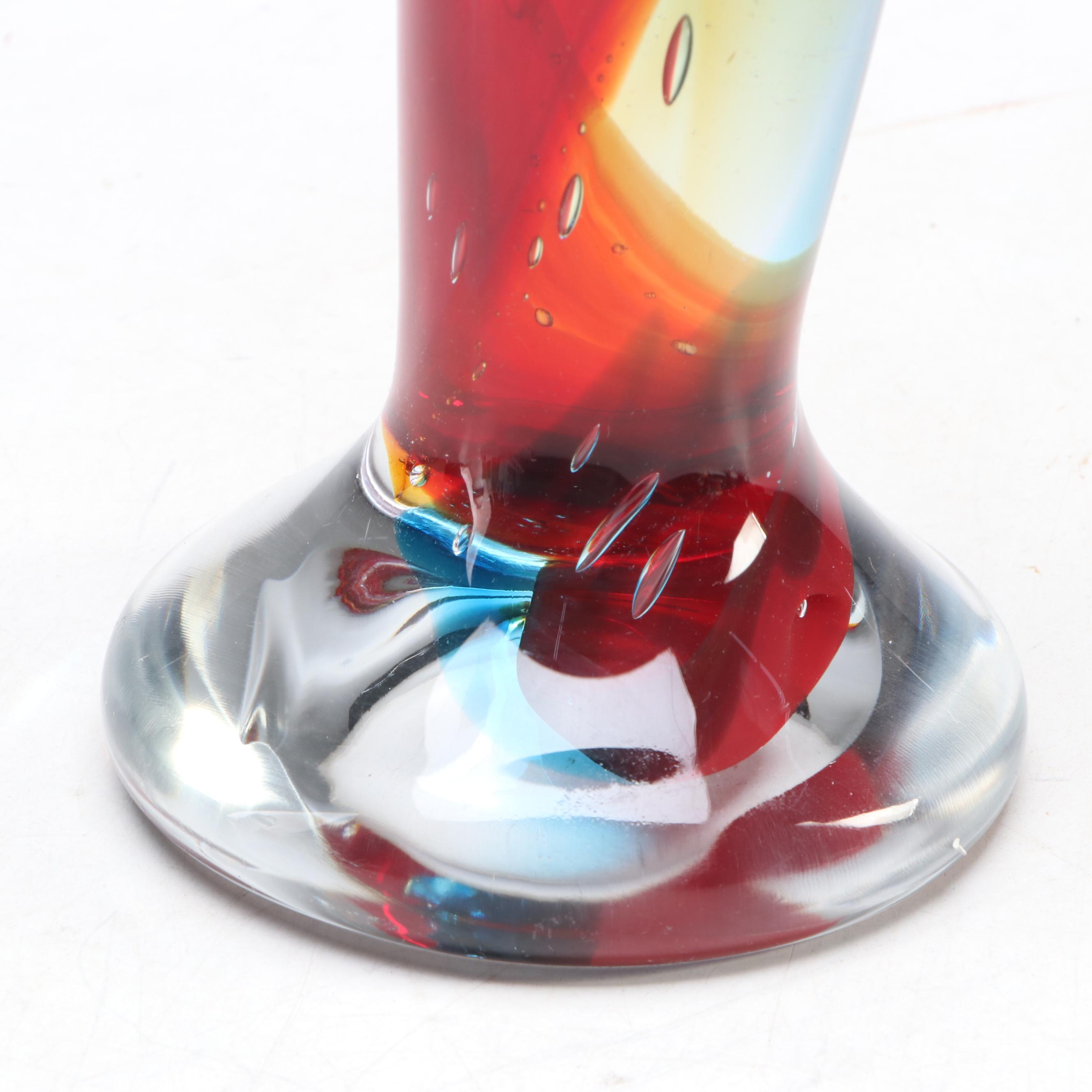 Murano Art Glass Abstract Figural Sculpture