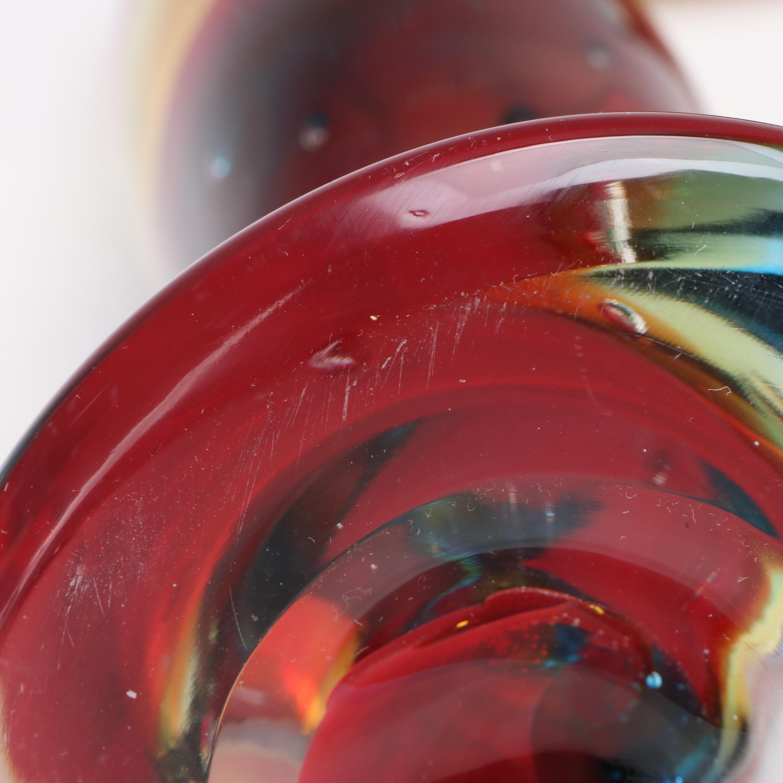 Murano Art Glass Abstract Figural Sculpture