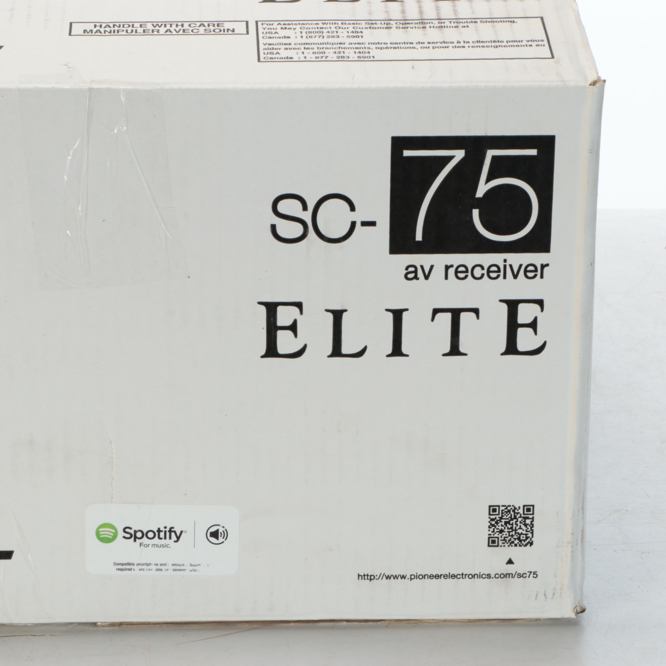 Pioneer SC-75 A/V Receiver