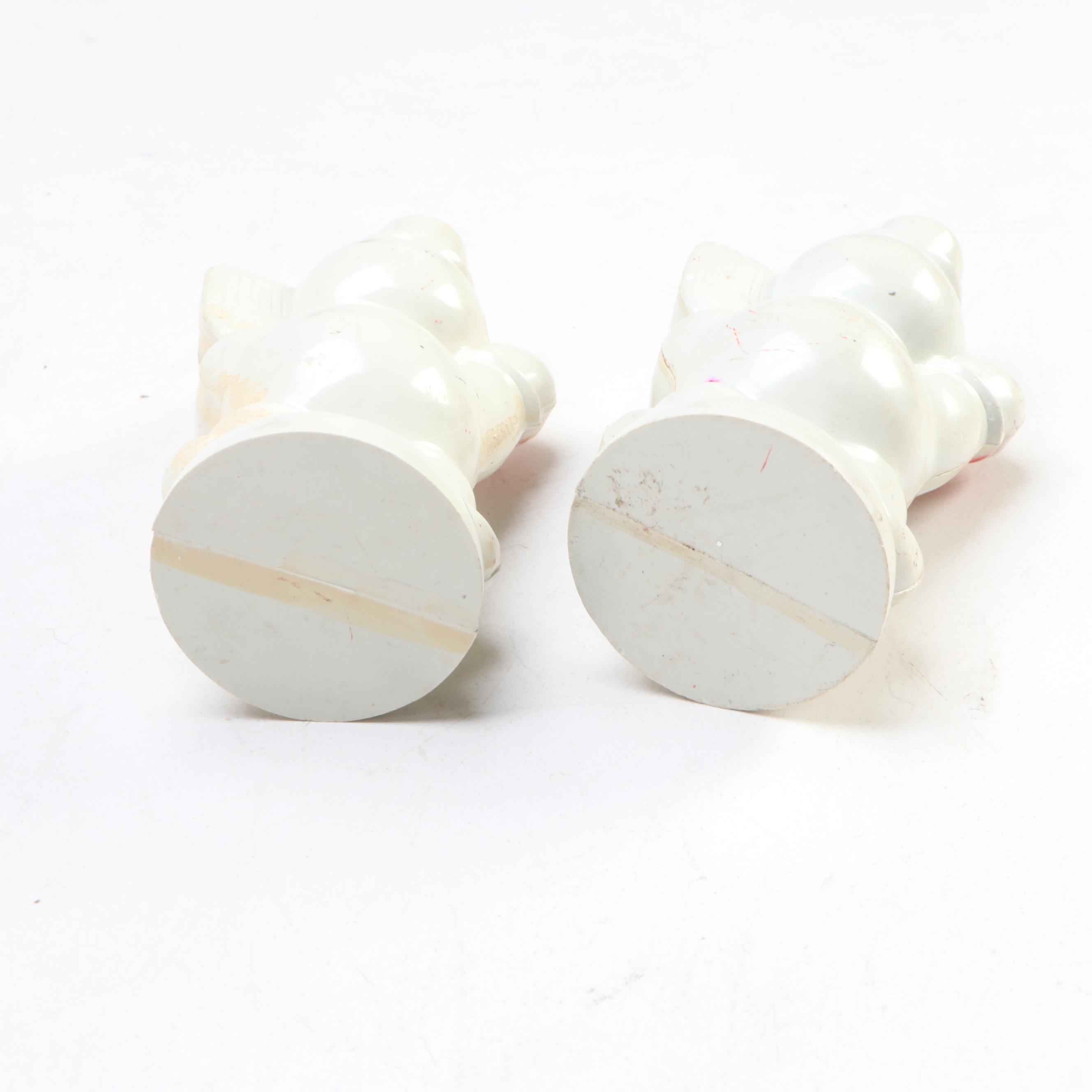 Santa Claus and Snowman Figurines with More Vintage Christmas Décor