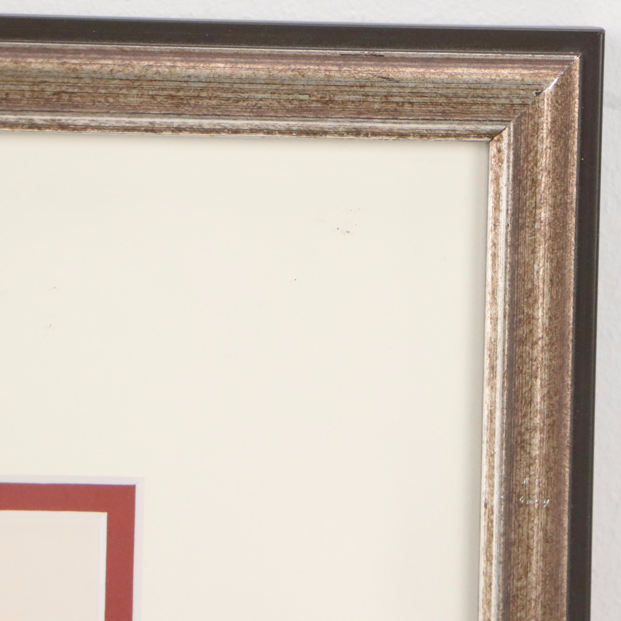 Richard Sloan Offset Lithograph "Cardinal" and Other Cardinal Prints