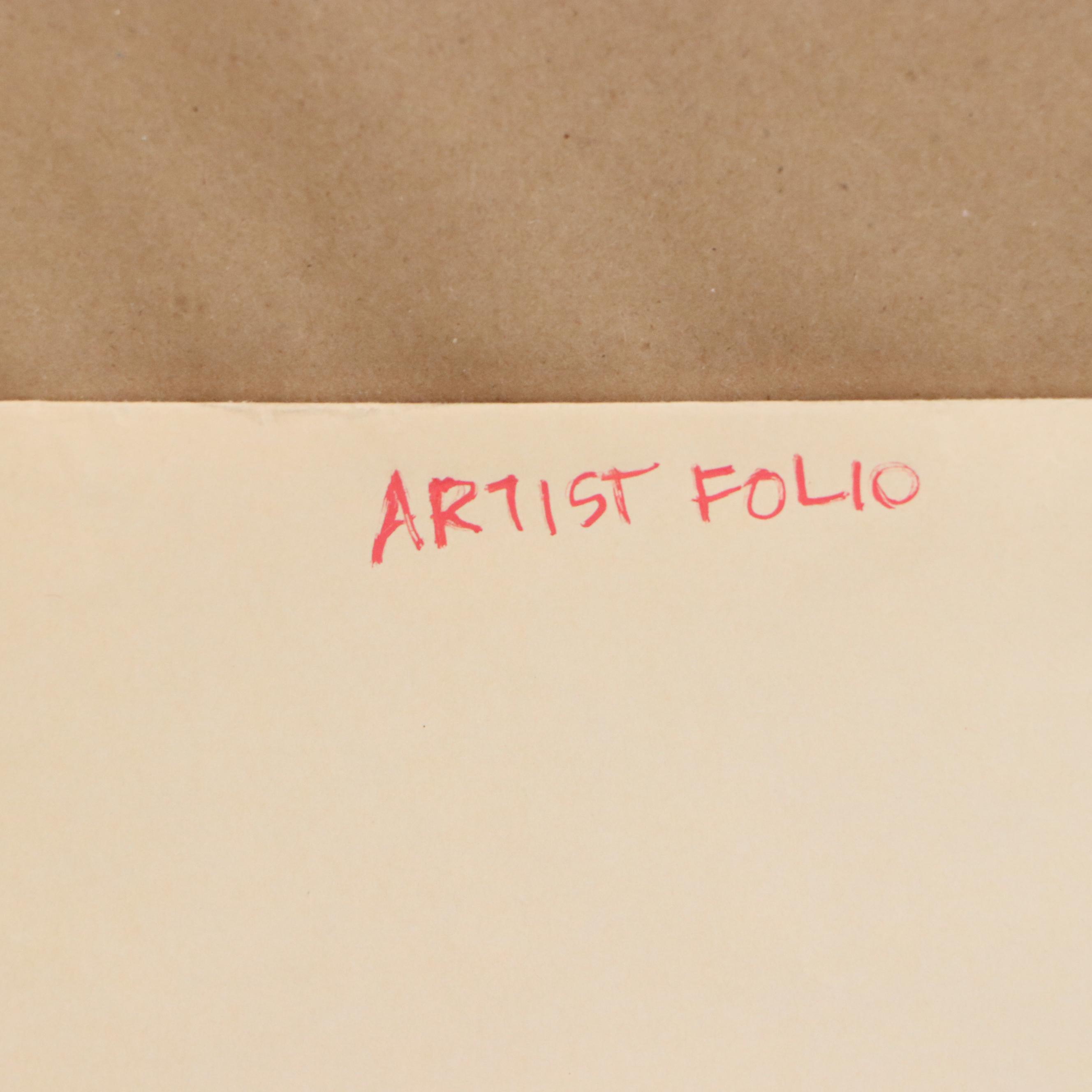 Richard Sloan Offset Lithograph "Cardinal" and Other Cardinal Prints