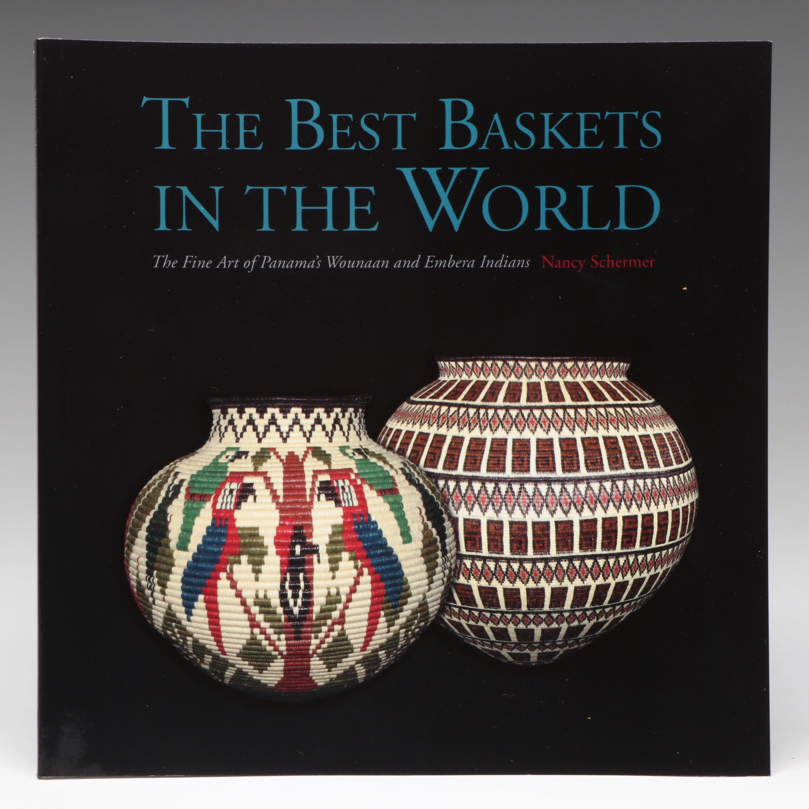 Panamanian Emberá-Wounaan Peoples Chunga Fiber and Black Palm Baskets