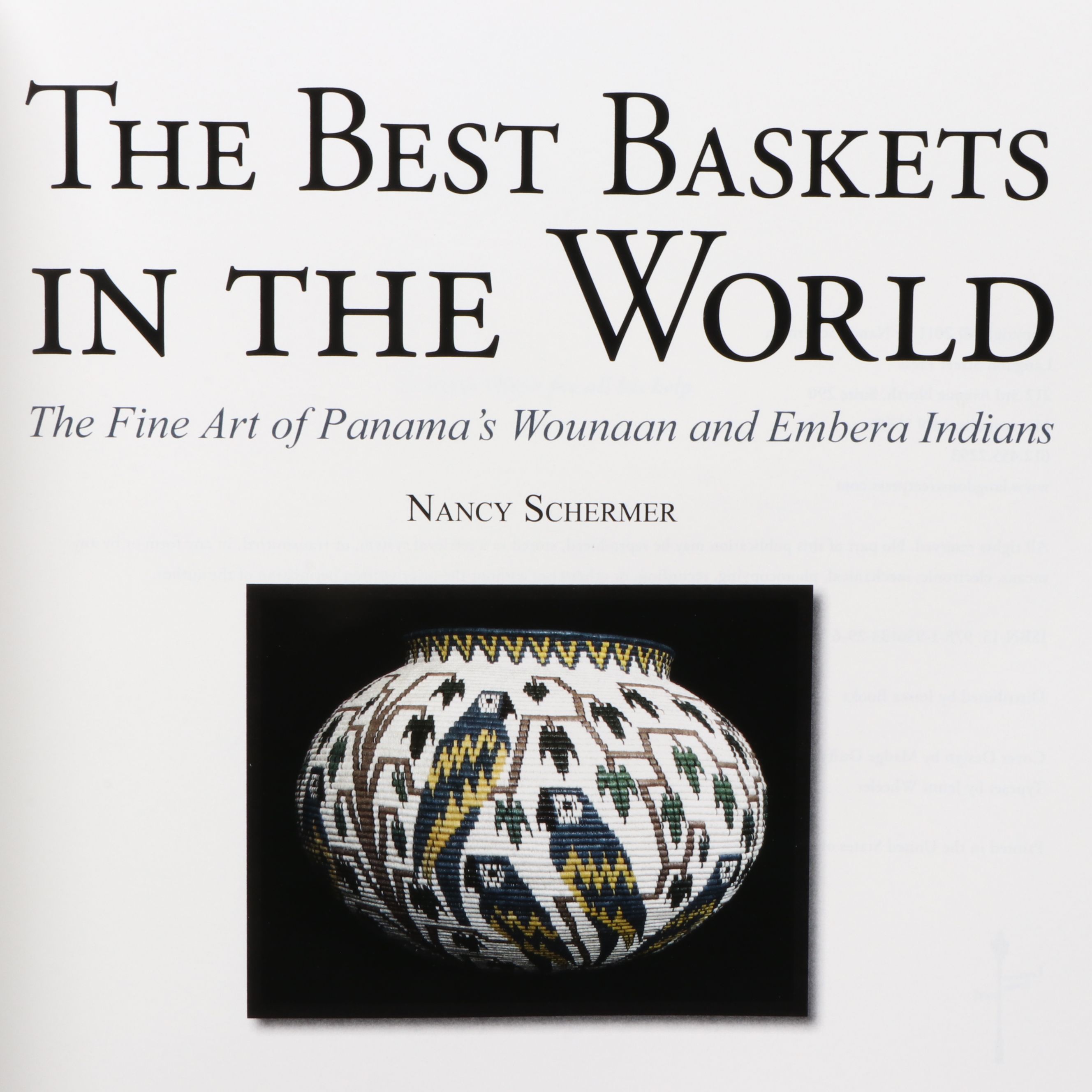 Panamanian Emberá-Wounaan Peoples Chunga Fiber and Black Palm Baskets