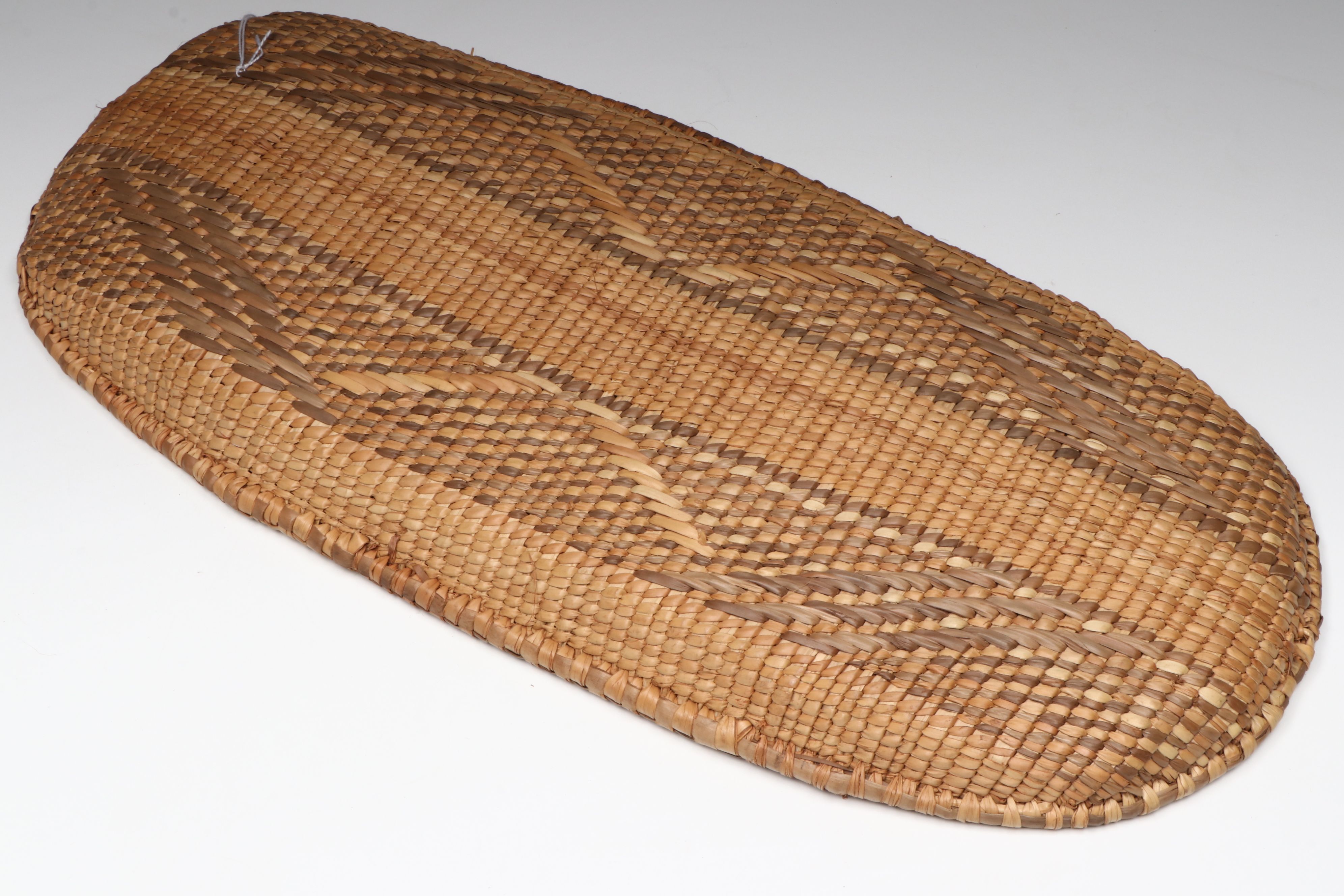 Zimbabwean Ndebele Peoples Handwoven Palm Basket Platters