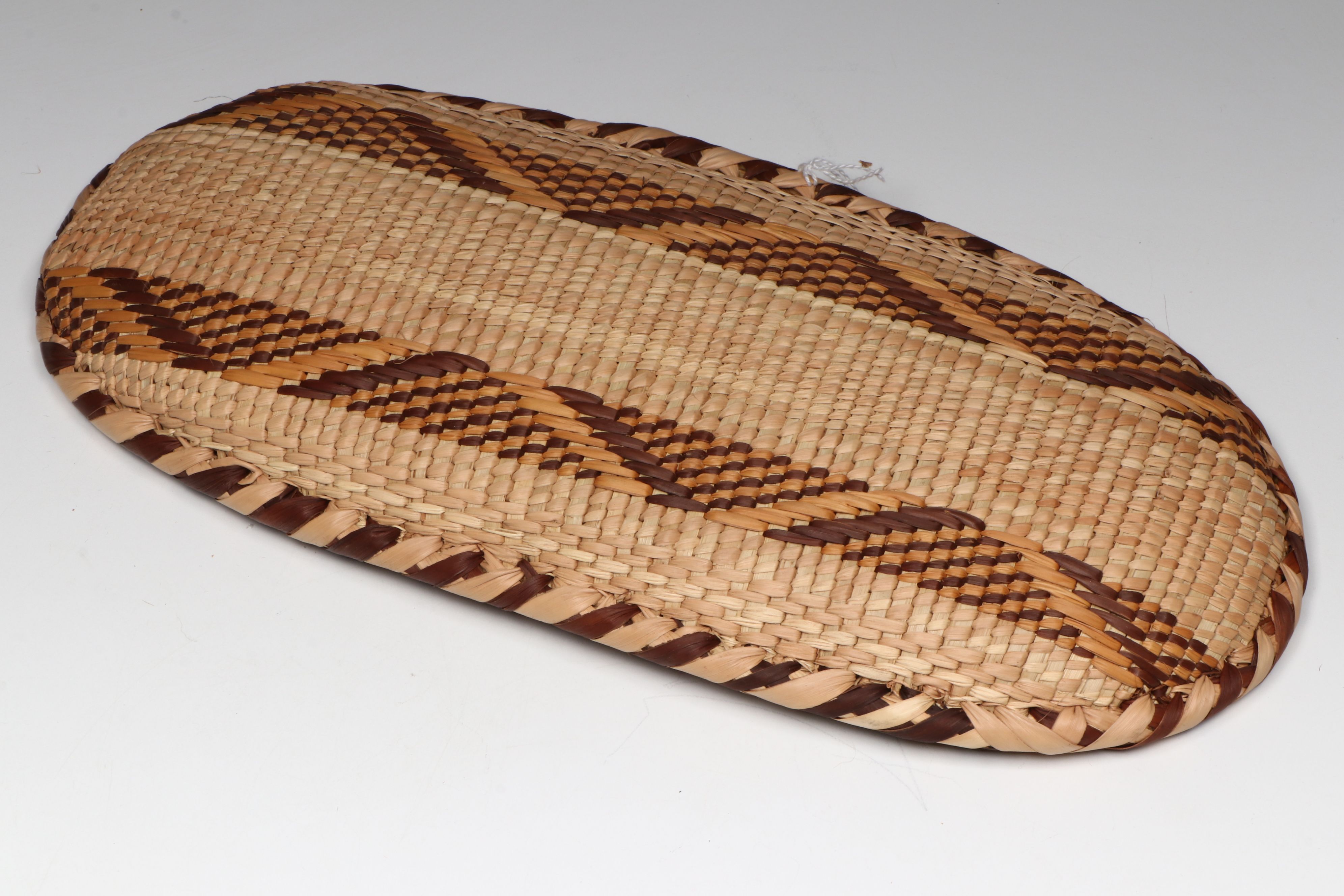 Zimbabwean Ndebele Peoples Handwoven Palm Basket Platters