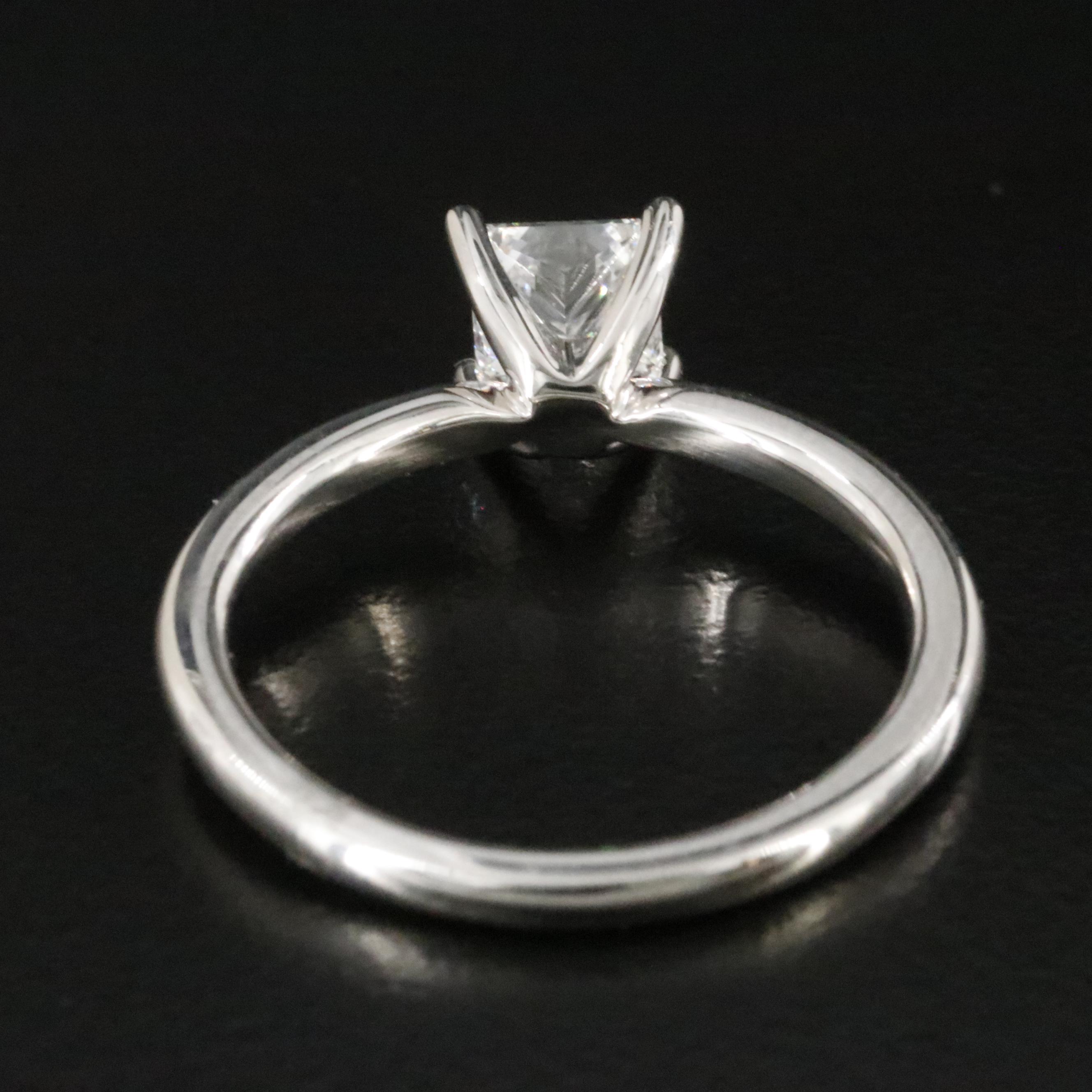 14K 0.76 CT Lab Grown Diamond Solitaire Ring