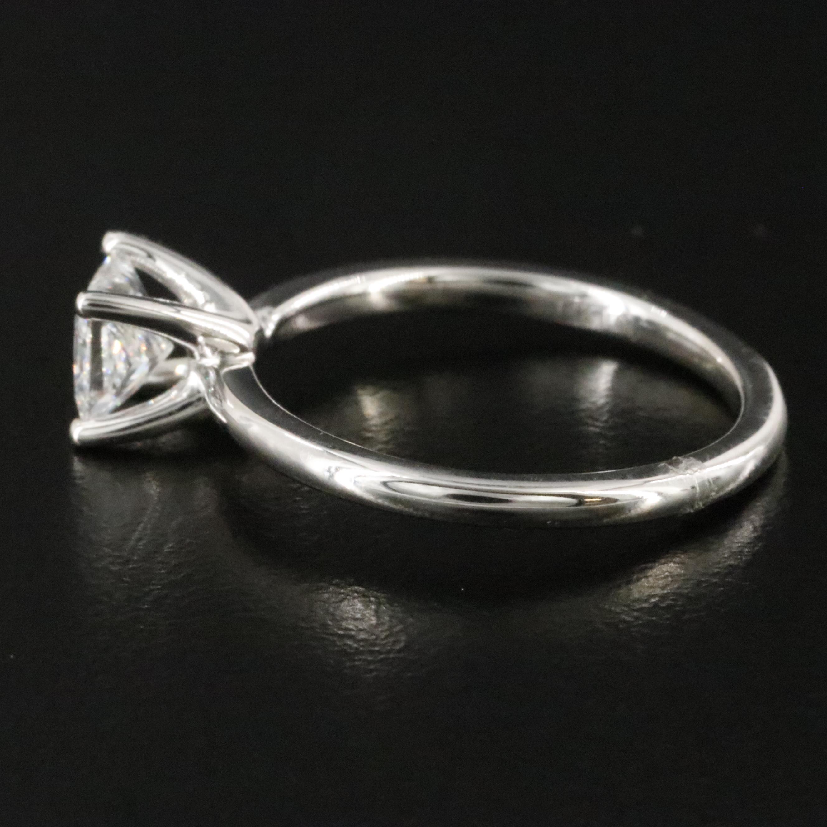 14K 0.76 CT Lab Grown Diamond Solitaire Ring