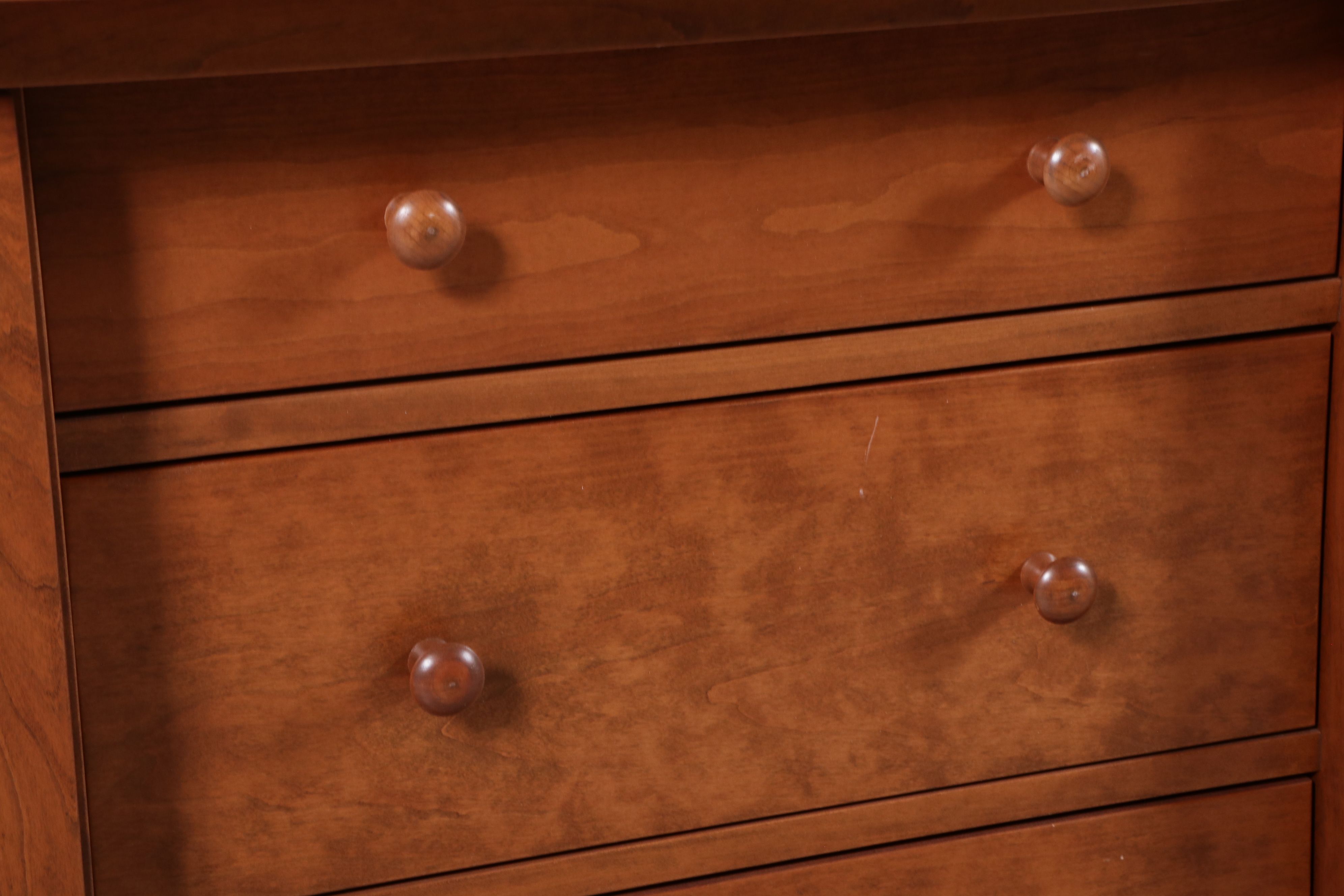 Ohio Hardwood Furniture Craftsman Style Handcrafted Cherry Sideboard, 2013