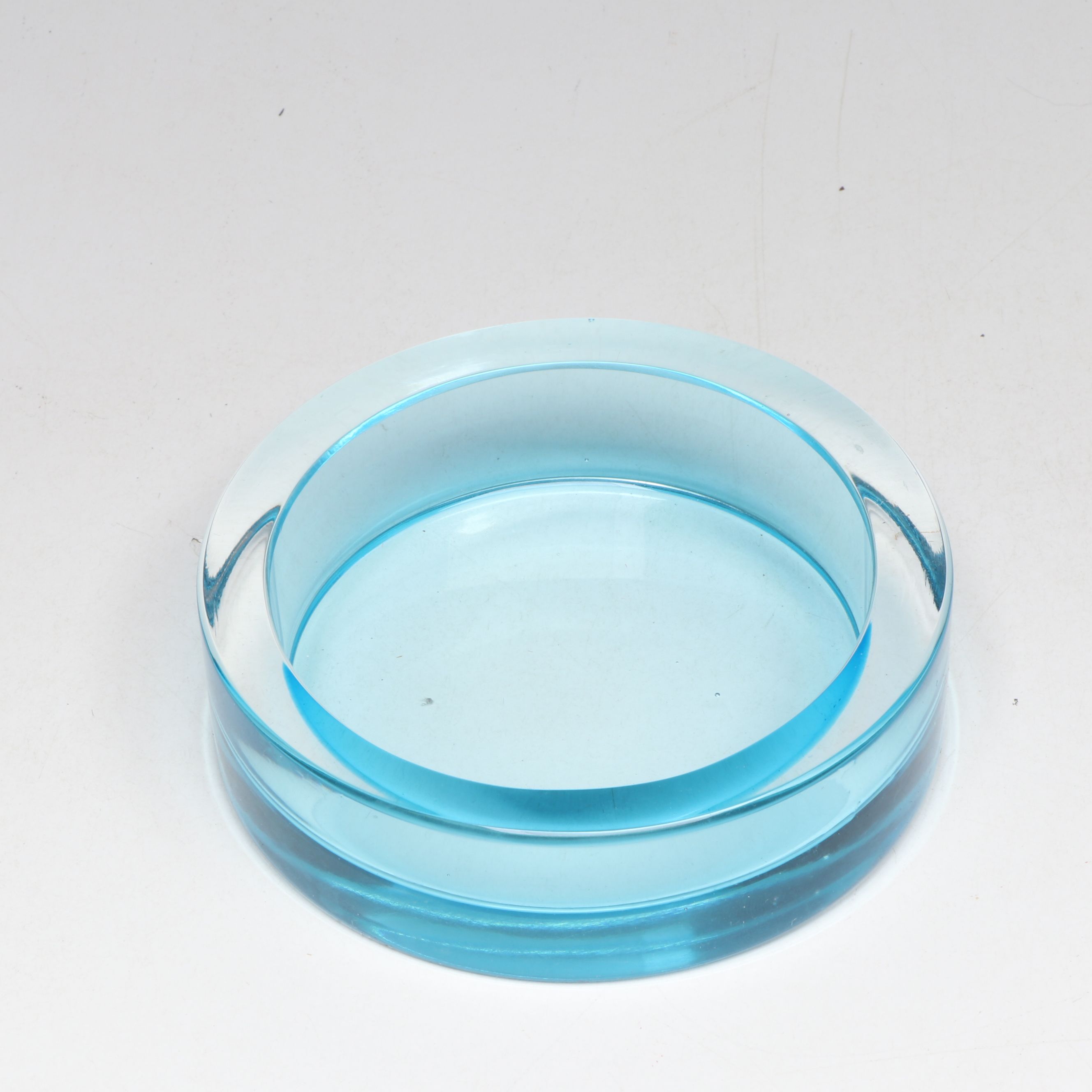 Murano Style Glass Bowl, Maple Burl Vase, and Assorted Dishes