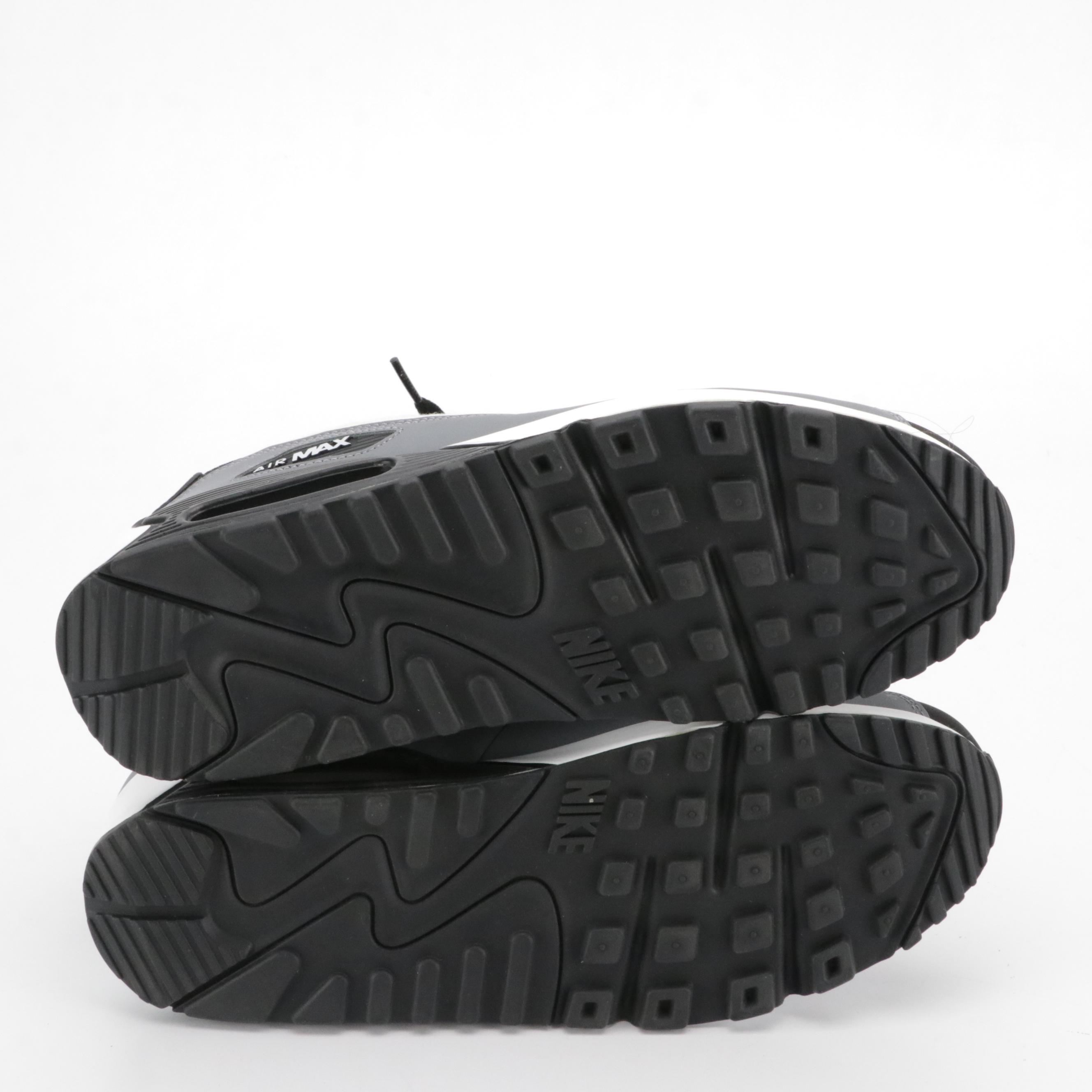 Men's Nike Air Max and Adidas ZX Flux Sneakers in Gray and Black Colorway