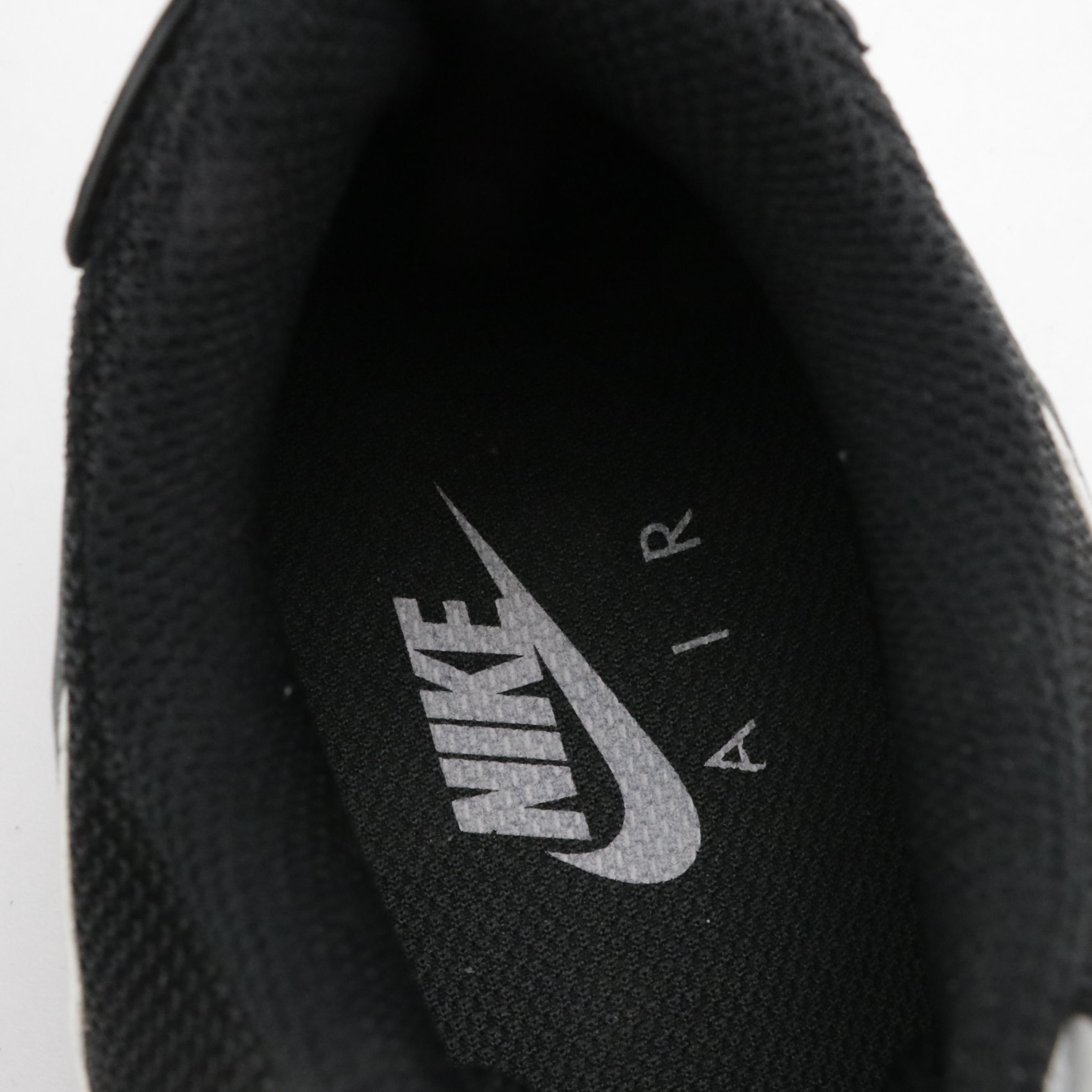 Men's Nike Air Max and Adidas ZX Flux Sneakers in Gray and Black Colorway