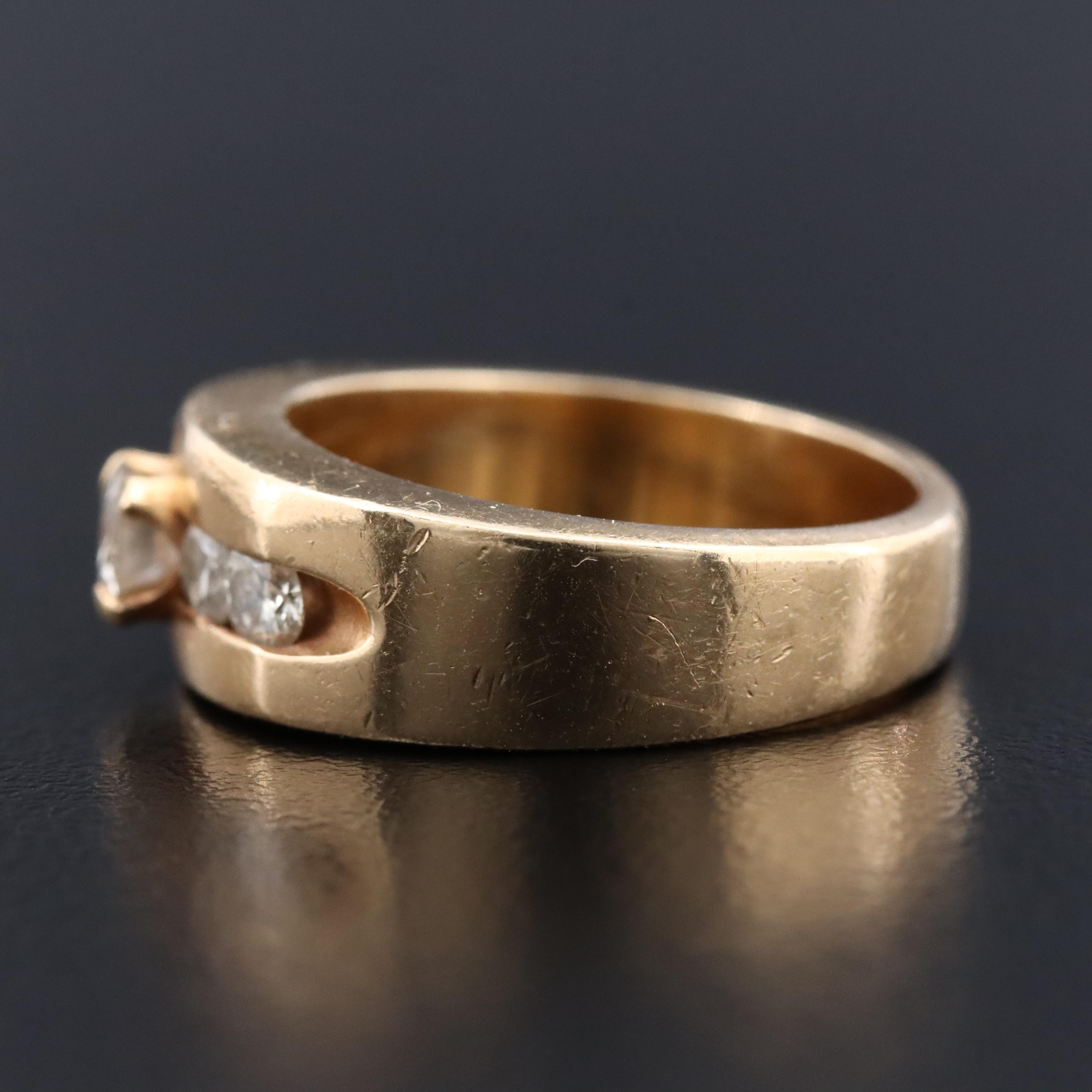 14K 0.50 CTW Diamond Ring