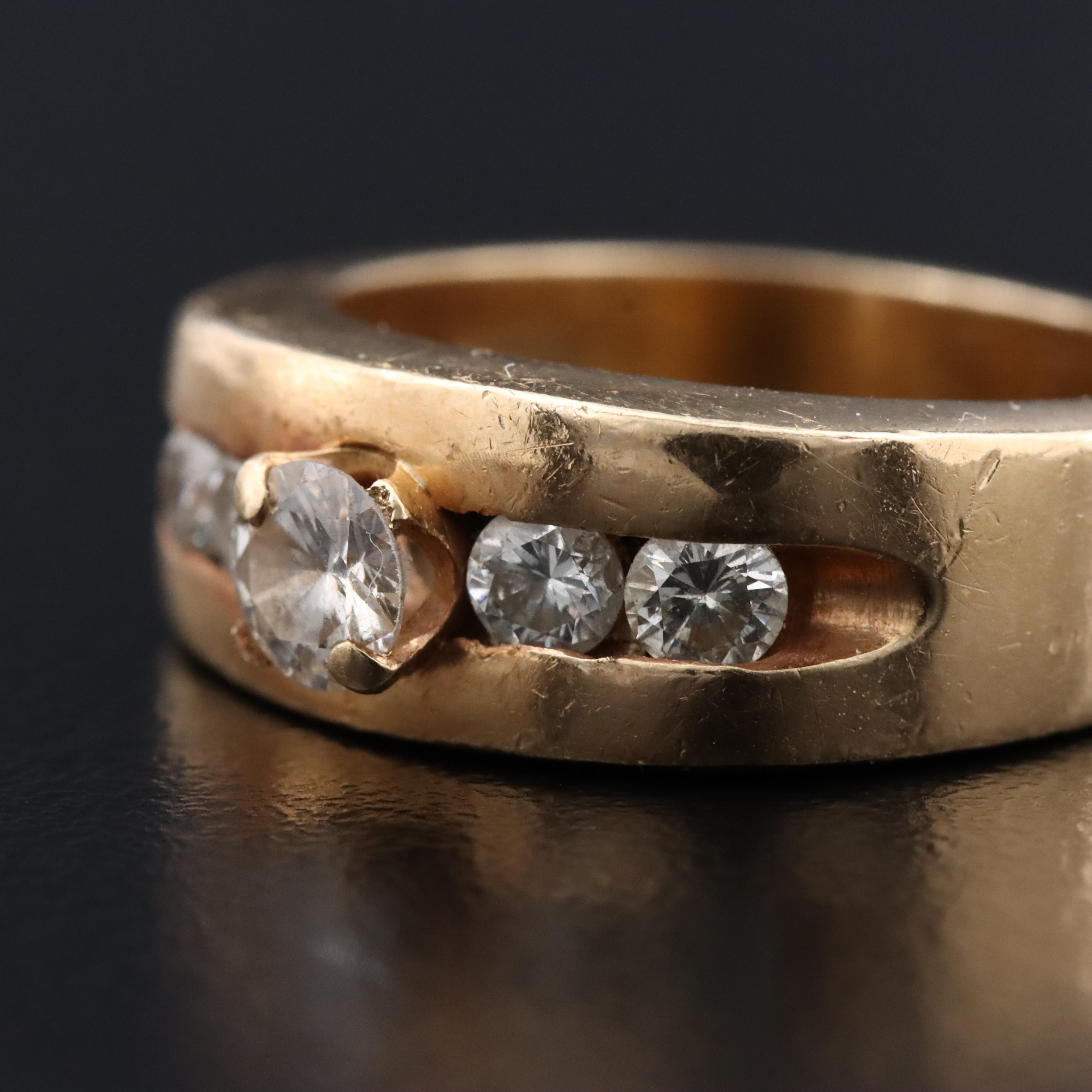 14K 0.50 CTW Diamond Ring