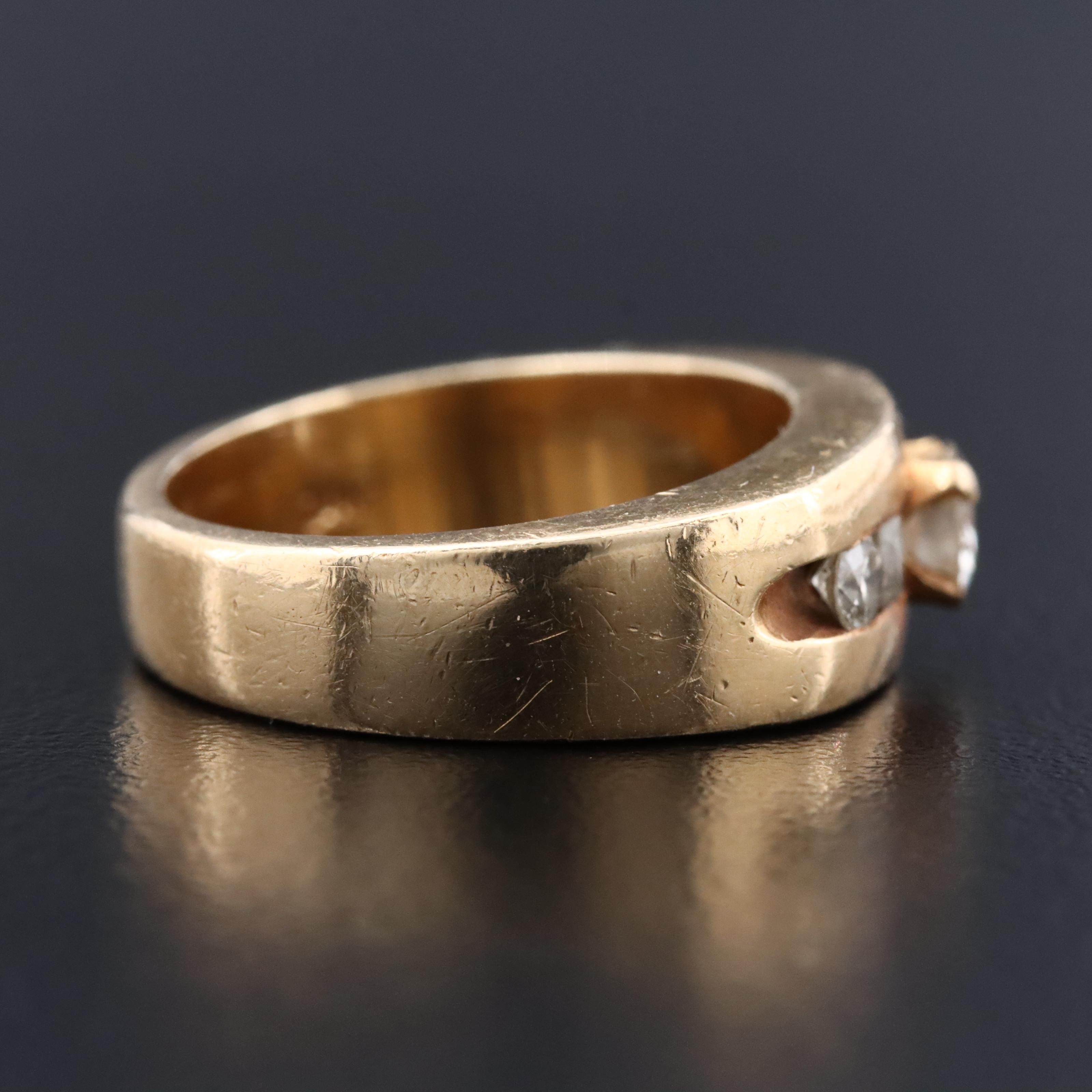 14K 0.50 CTW Diamond Ring