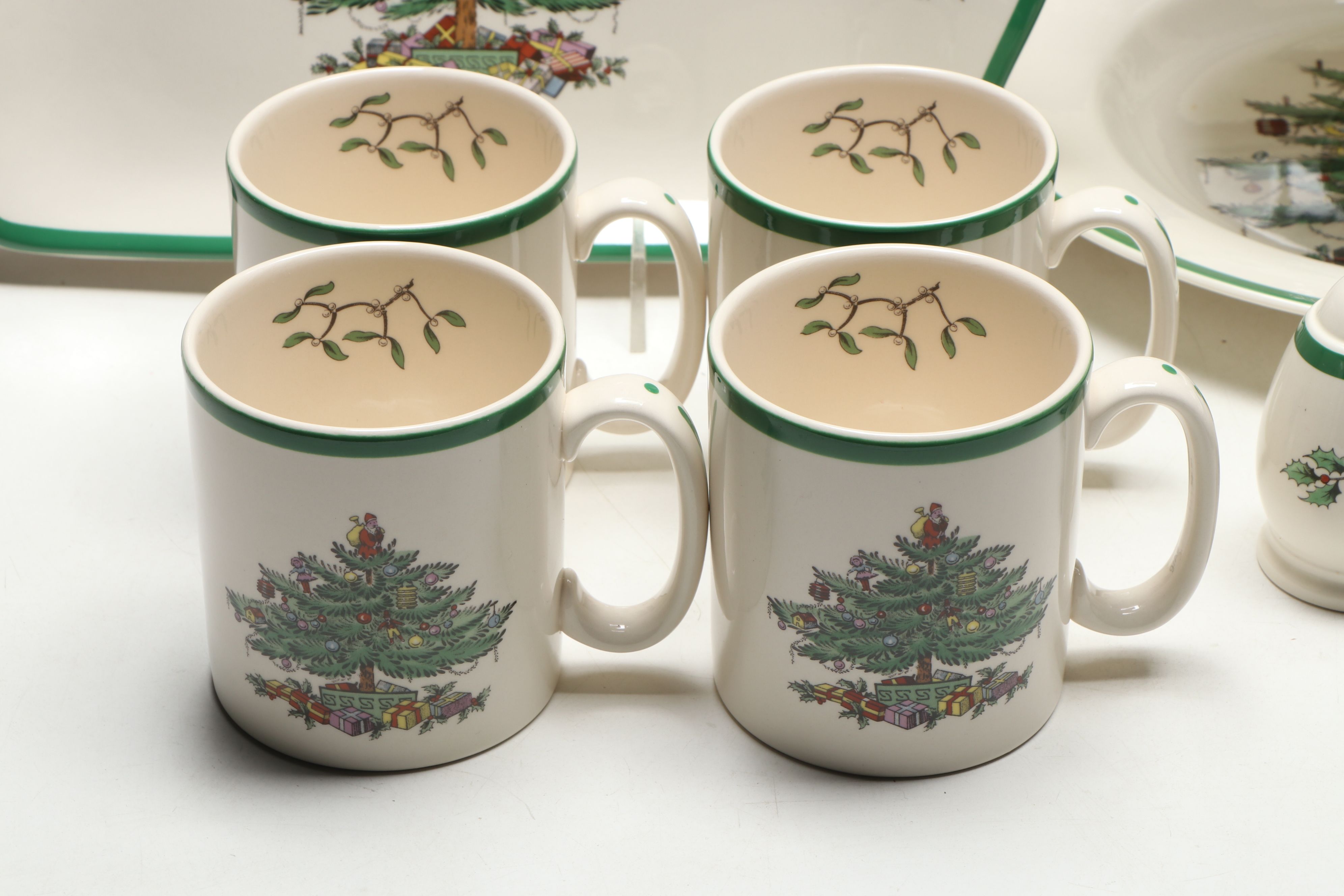 Spode "Christmas Tree" Ceramic Collector Plates