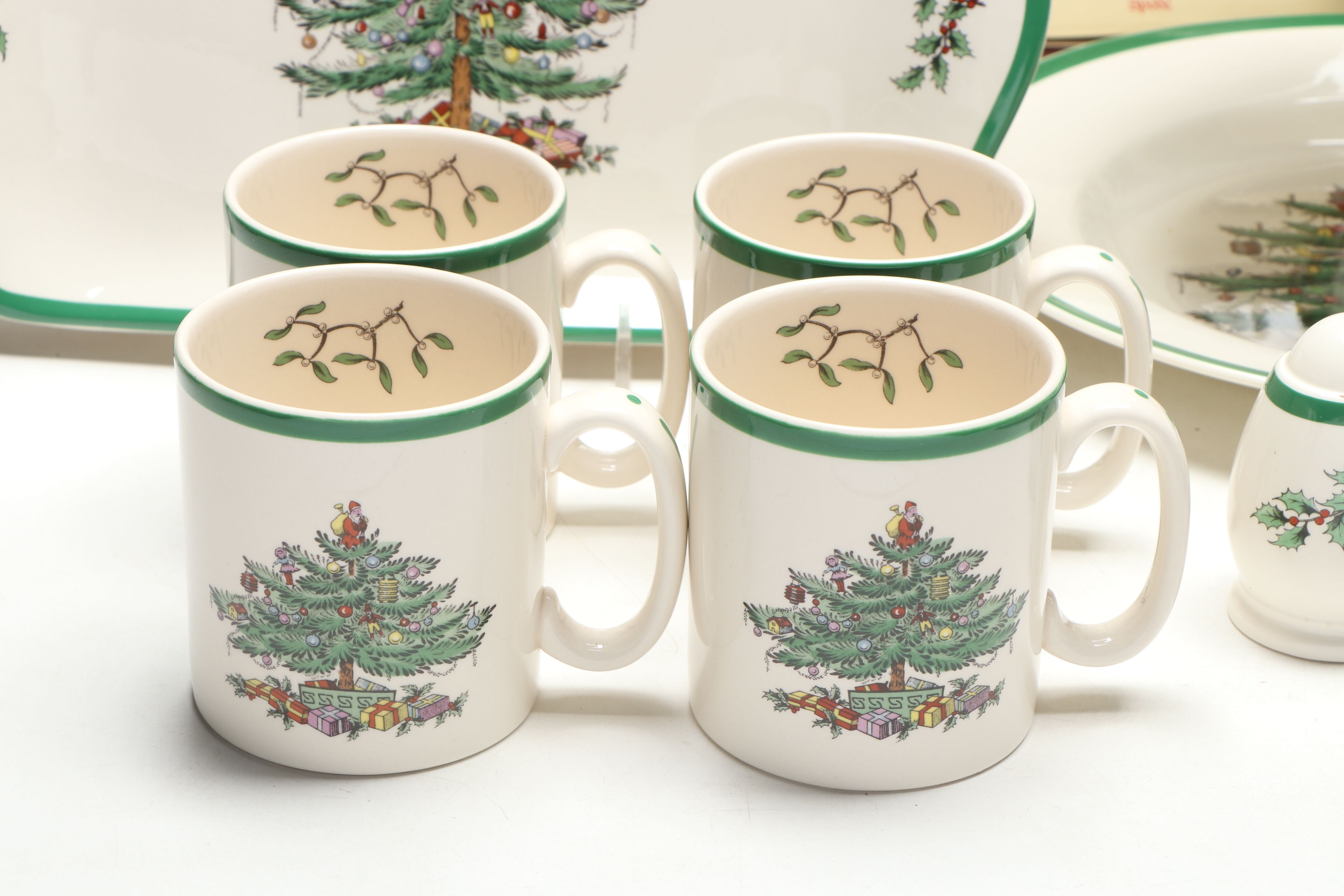 Spode "Christmas Tree" Ceramic Collector Plates