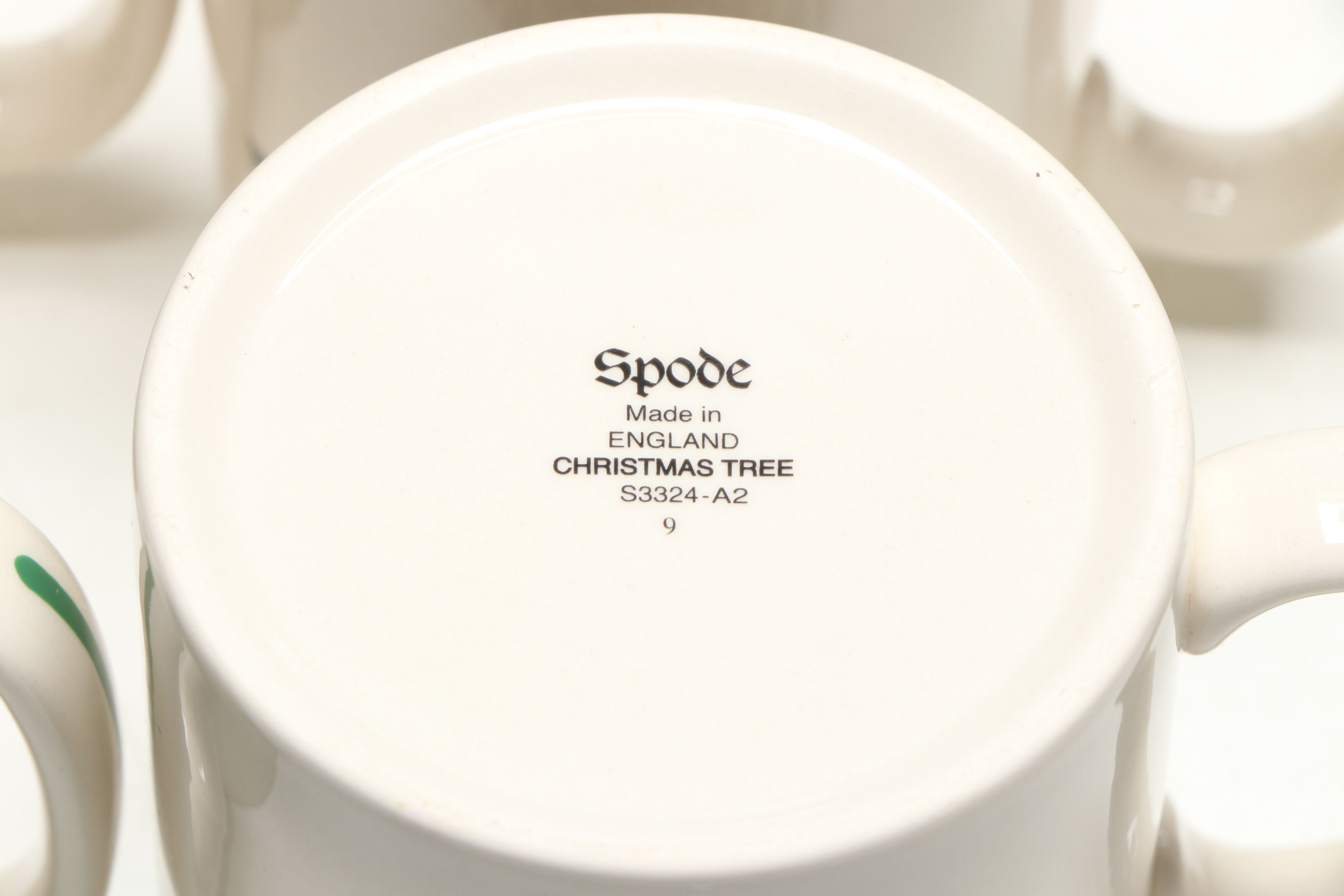 Spode "Christmas Tree" Ceramic Collector Plates