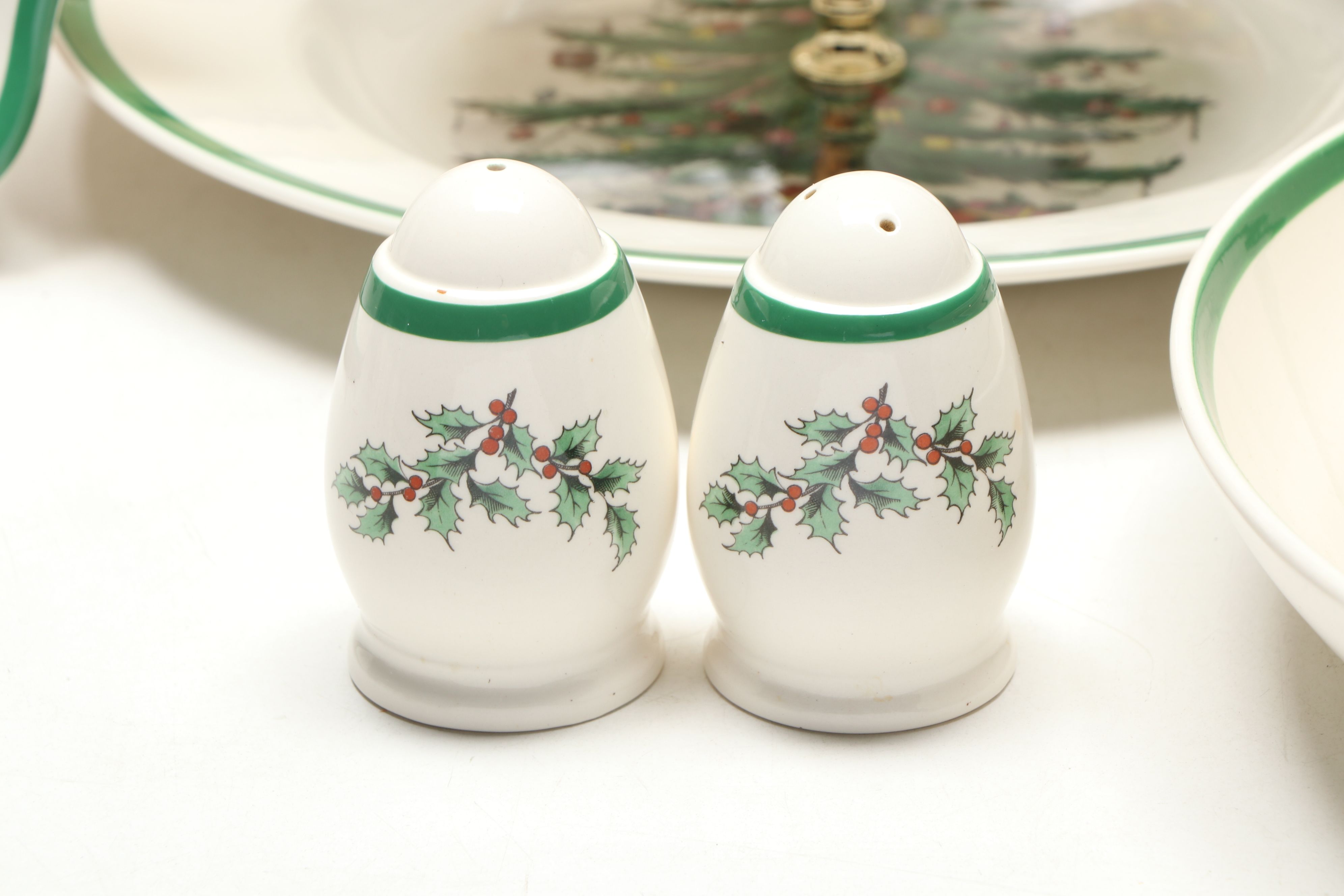 Spode "Christmas Tree" Ceramic Collector Plates