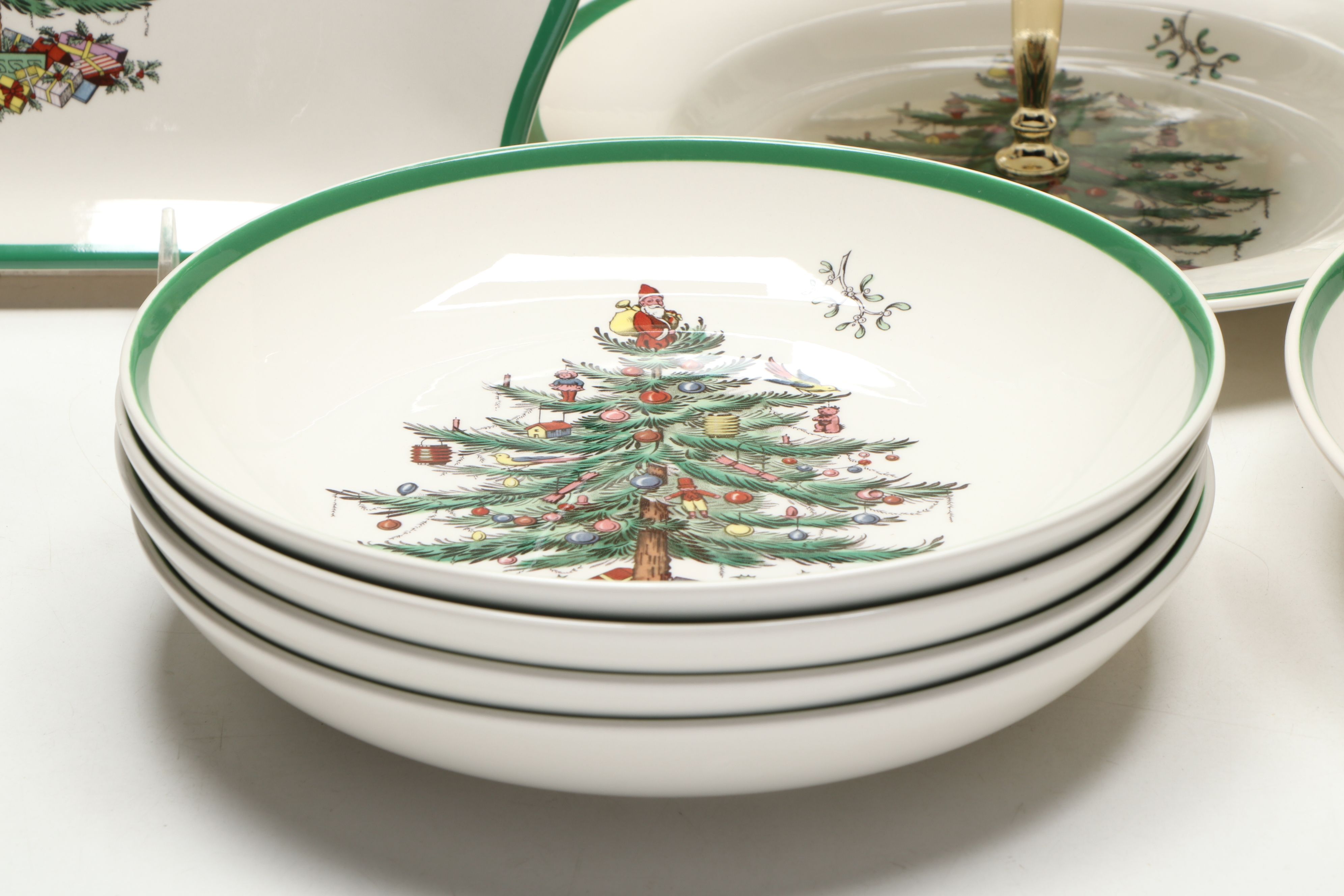 Spode "Christmas Tree" Ceramic Collector Plates