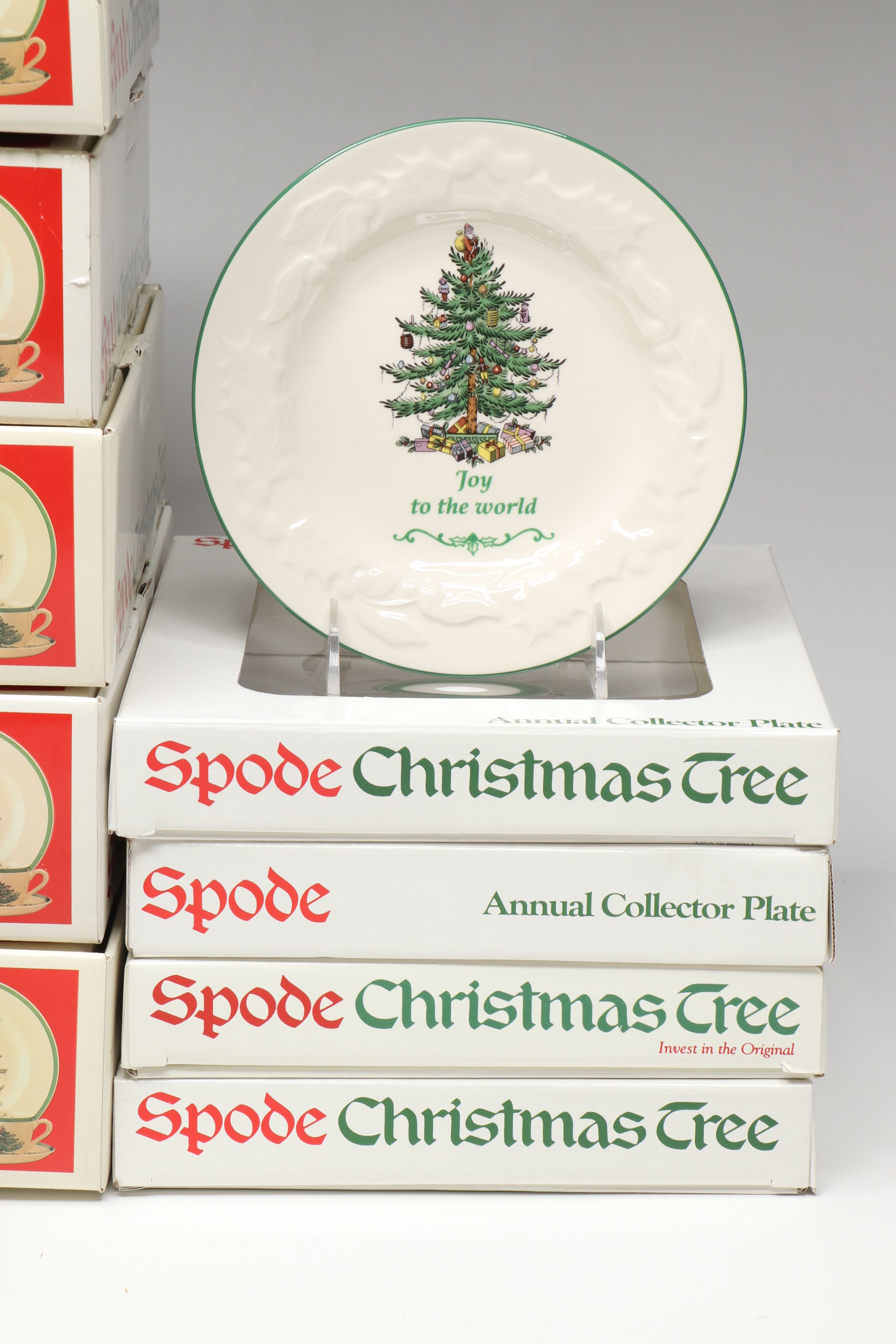Spode "Christmas Tree" Ceramic Collector Plates