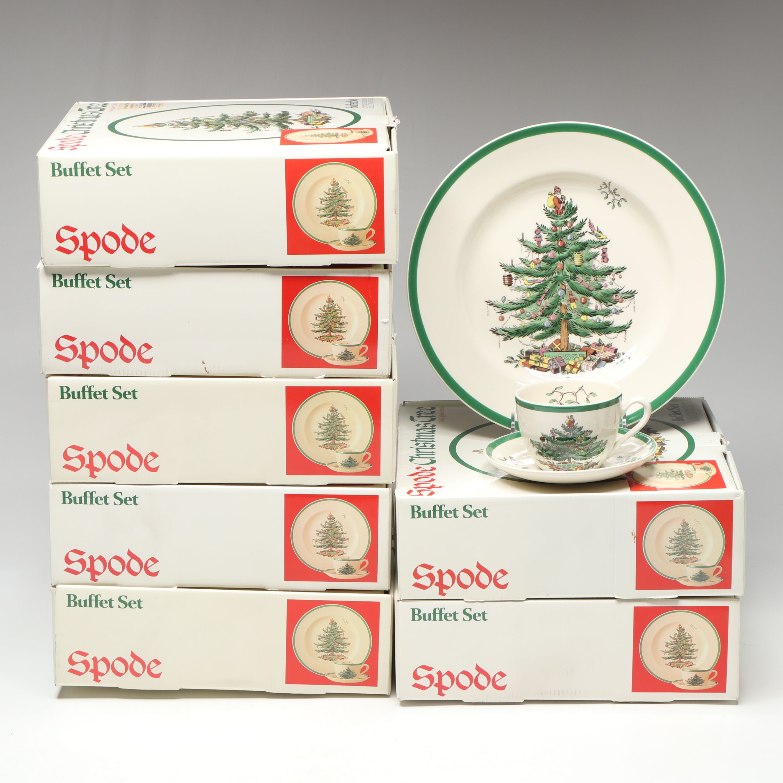 Spode "Christmas Tree" Ceramic Collector Plates